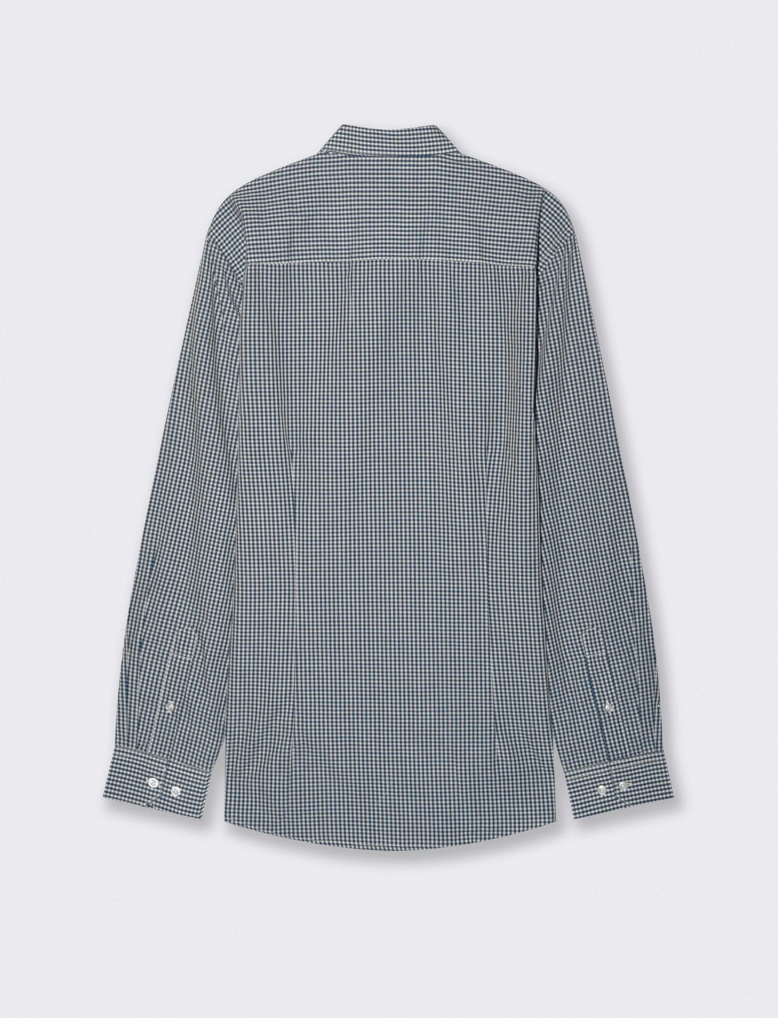 Camicia Regular Fit Easy Iron Unita e Fantasia - navy - Image 2