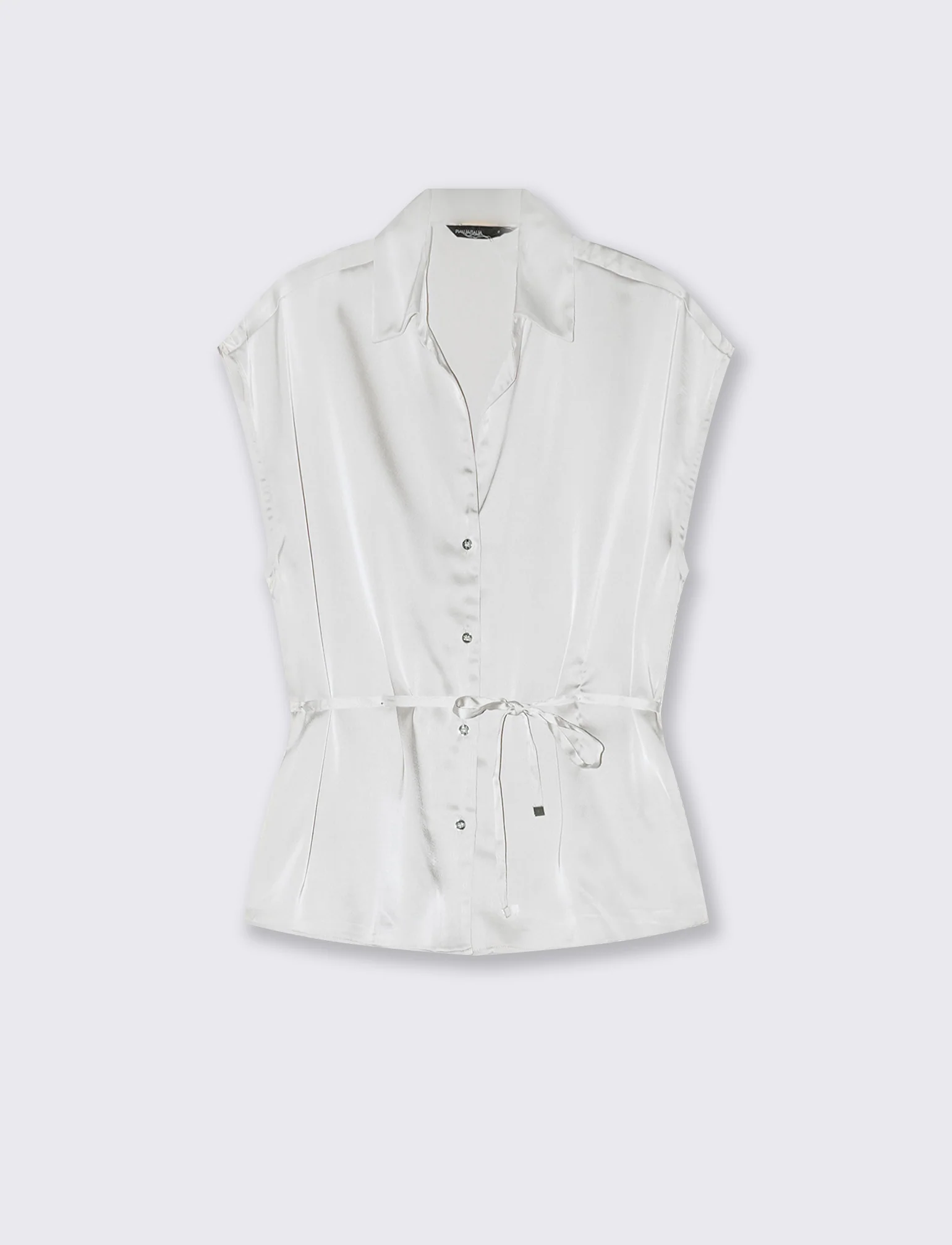 CAMICIA SATIN - Avorio