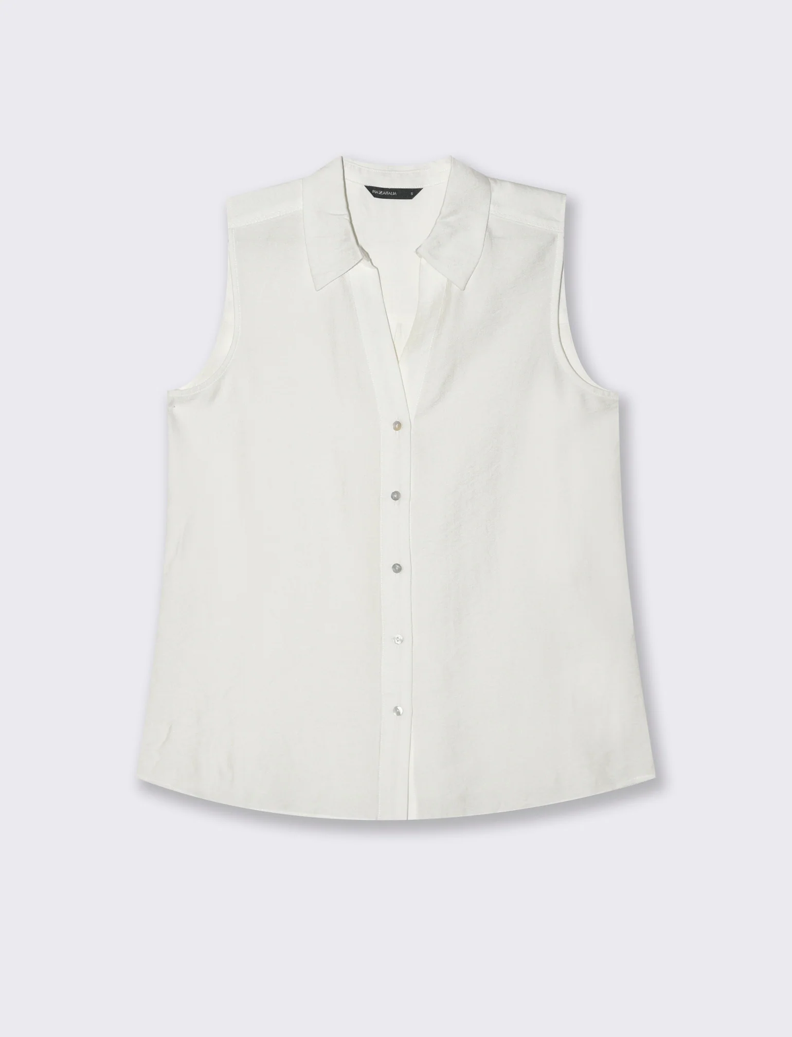 CAMICIA SMANICATA - Bianco latte - Image 2