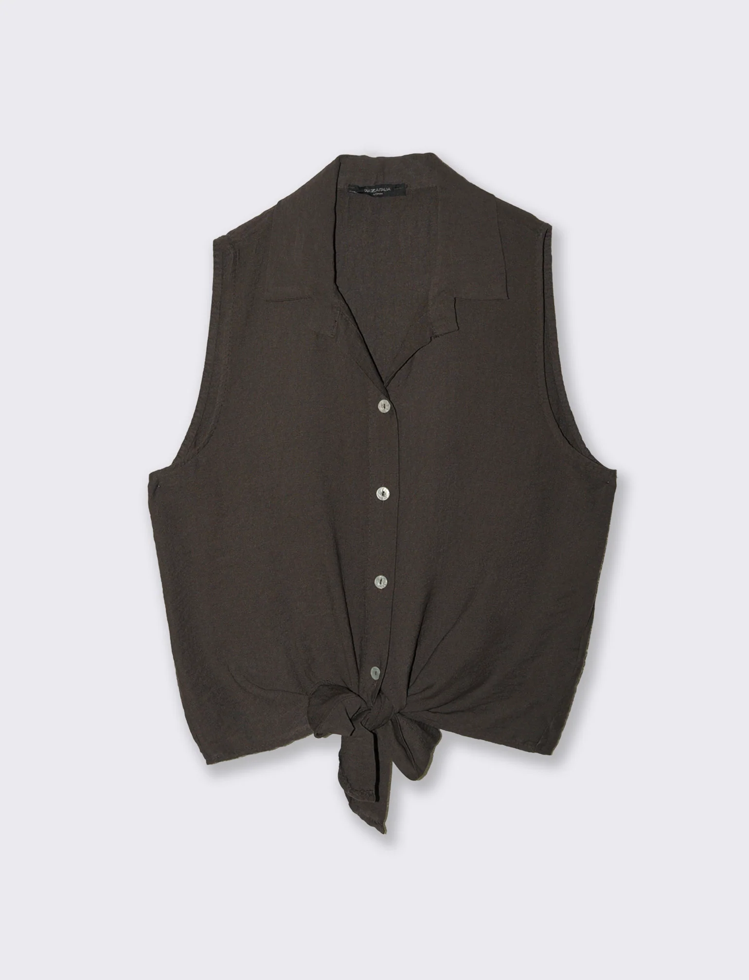 Camicia smanicata - Moro - Image 3
