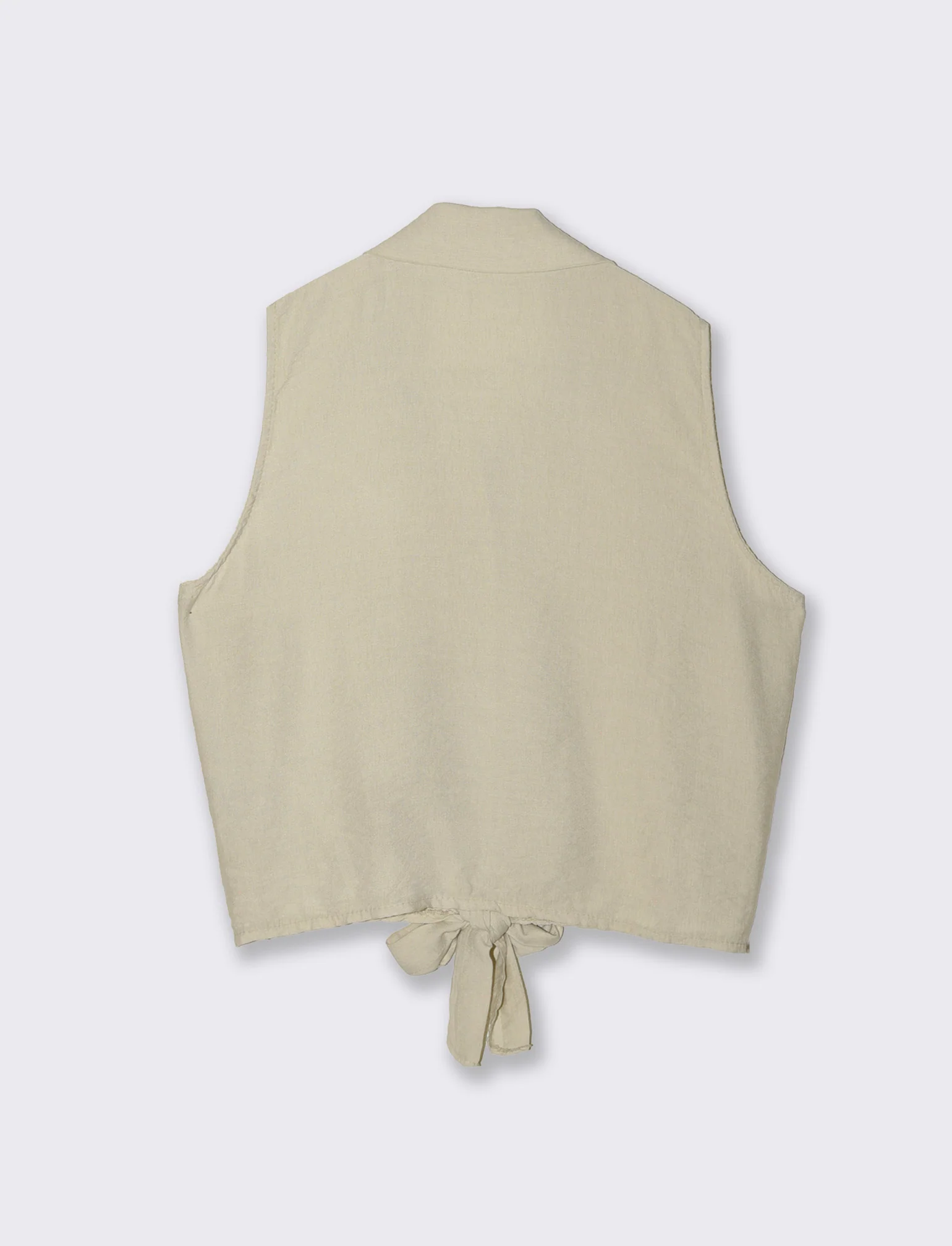 Camicia smanicata - Sabbia - Image 4