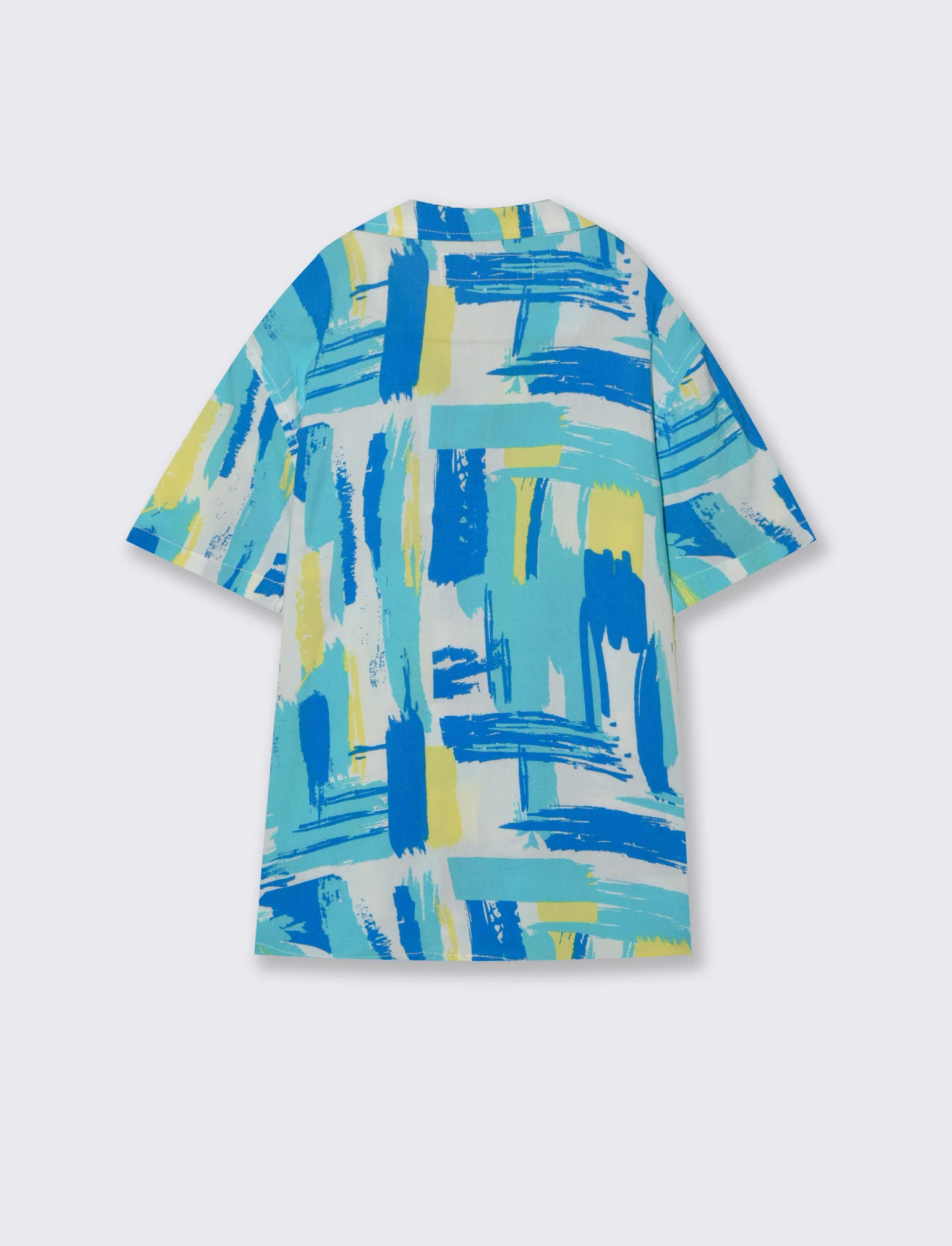Camicia stampata da bambino - Turchese - Image 2