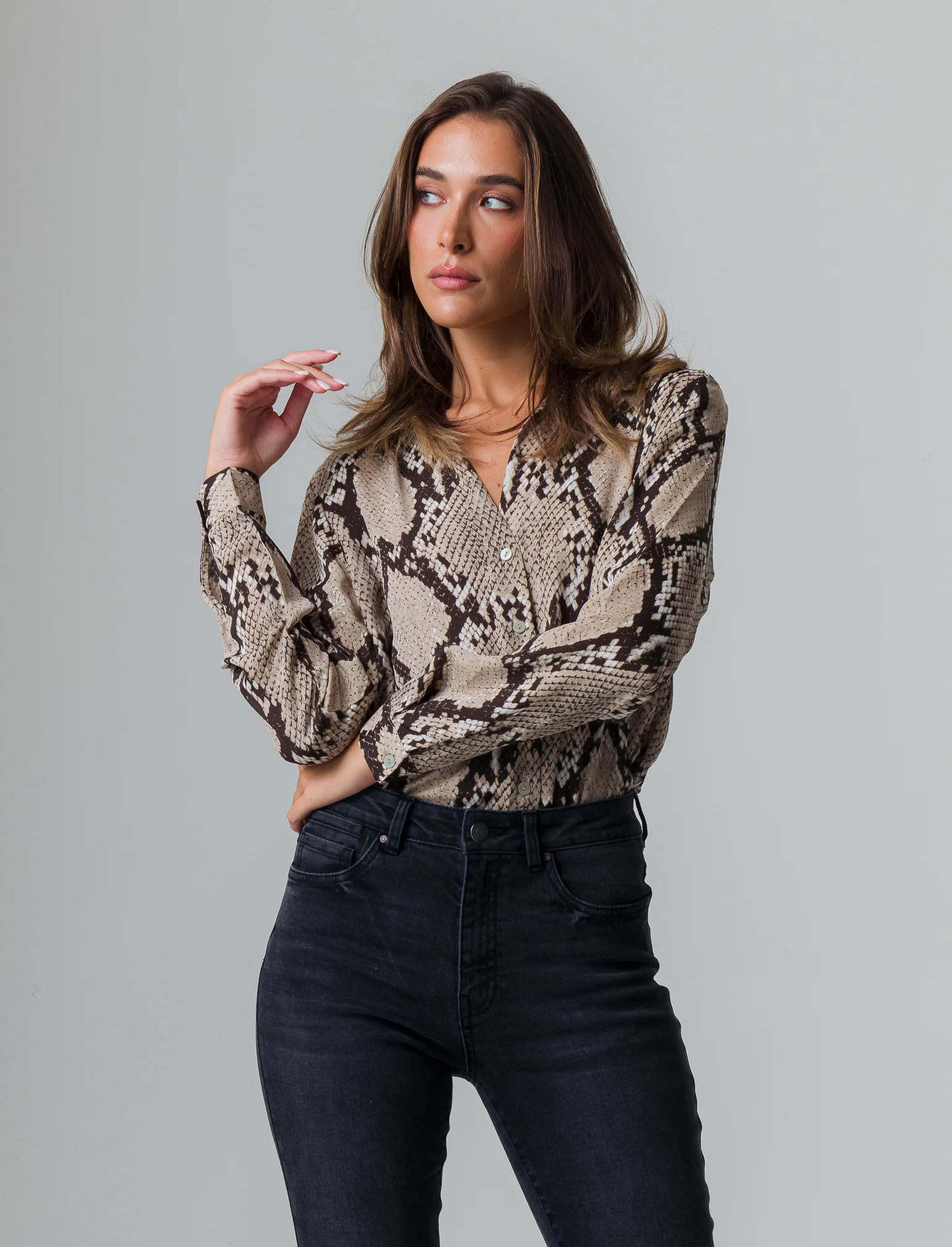 Camicia stampata da donna - var 1 - Image 3