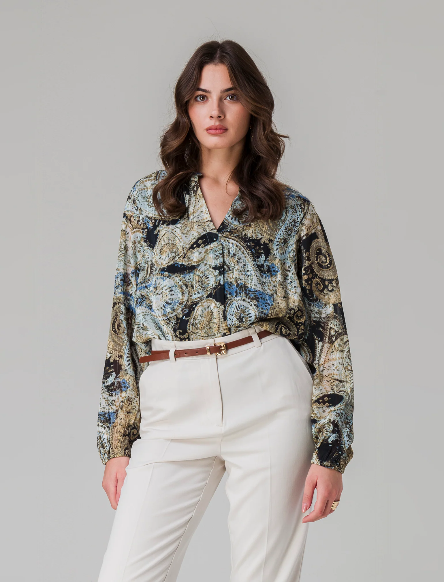 Camicia stampata da donna - var 1 - Image 3