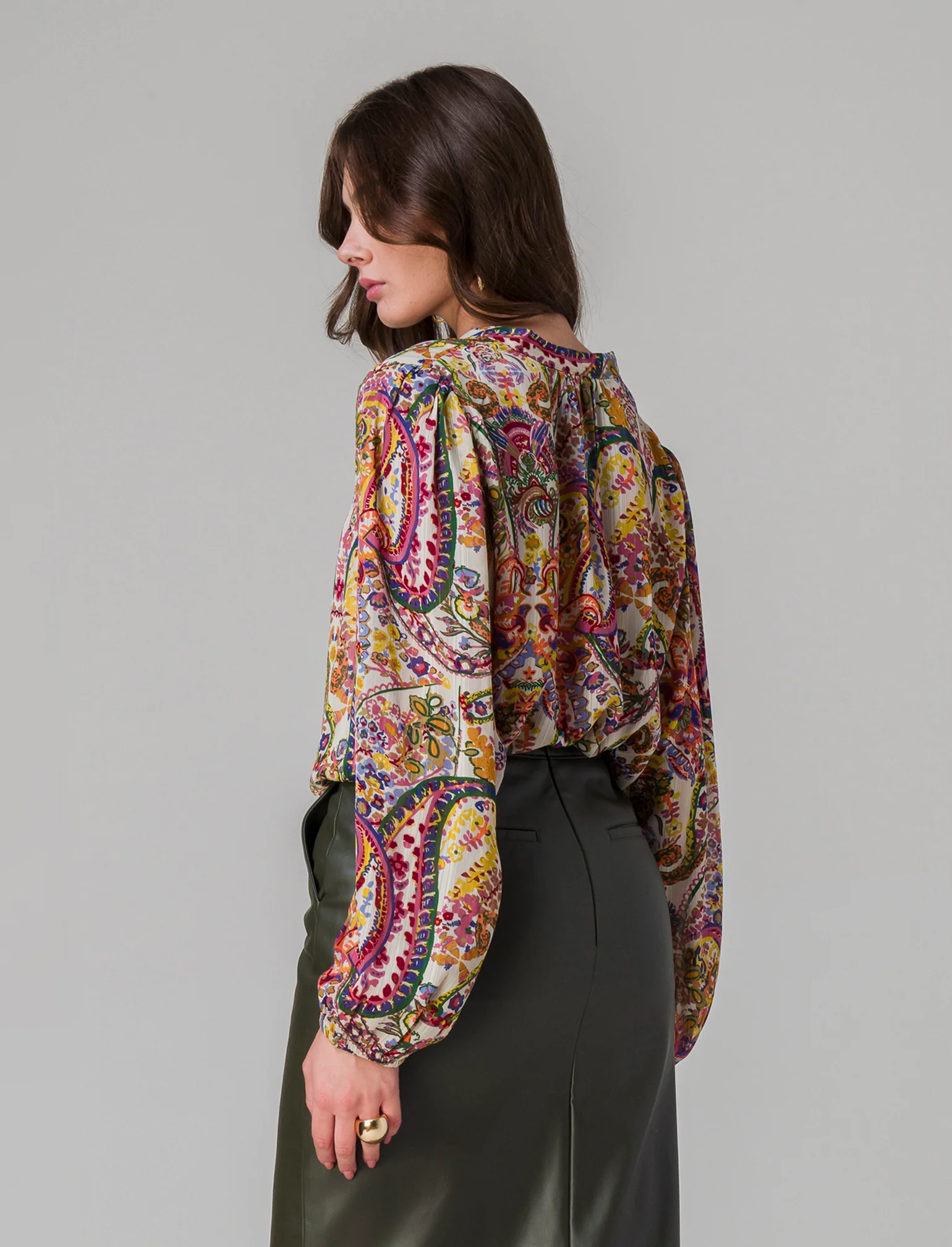 Camicia stampata da donna - var 2 - Image 2