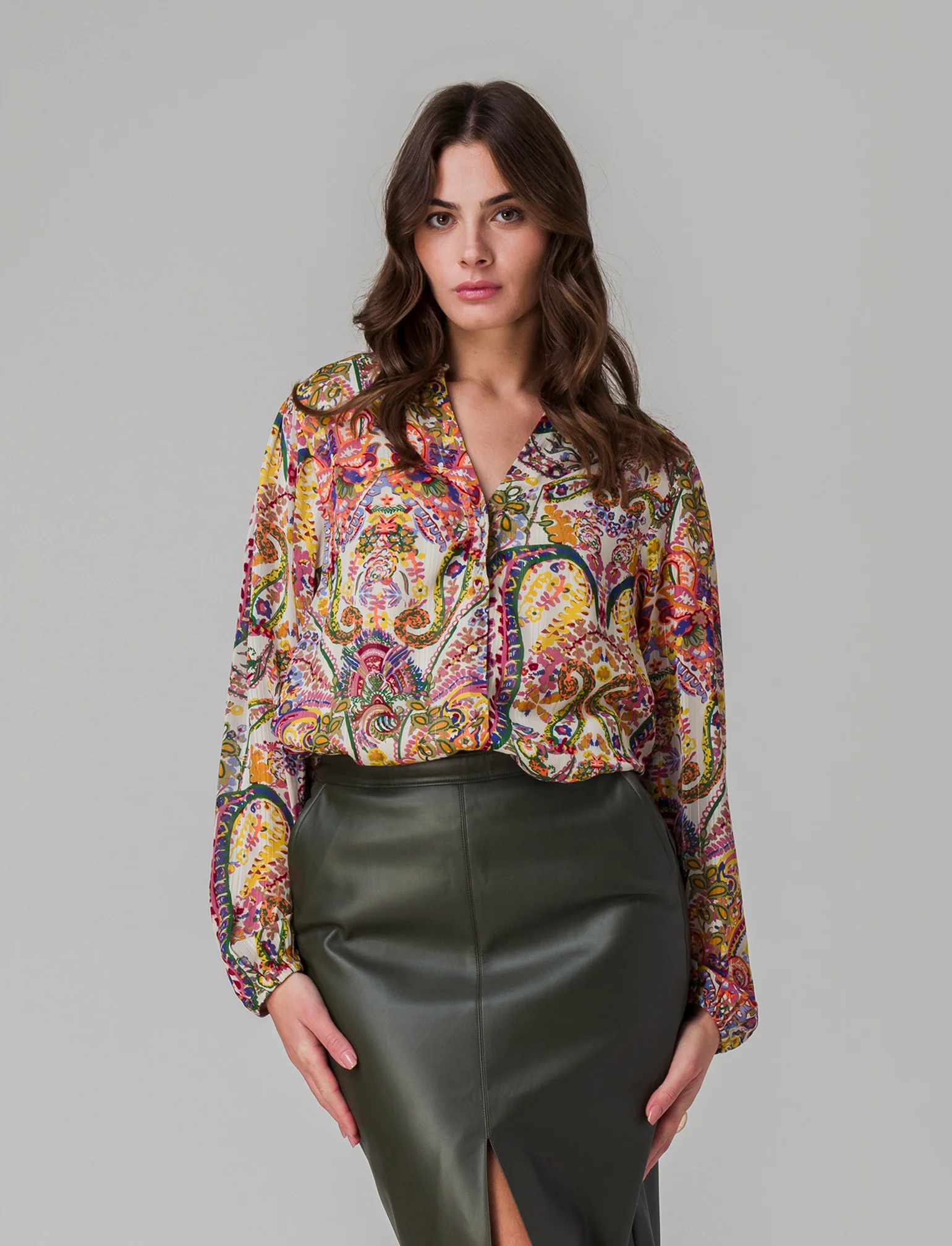 Camicia stampata da donna - var 2 - Image 3