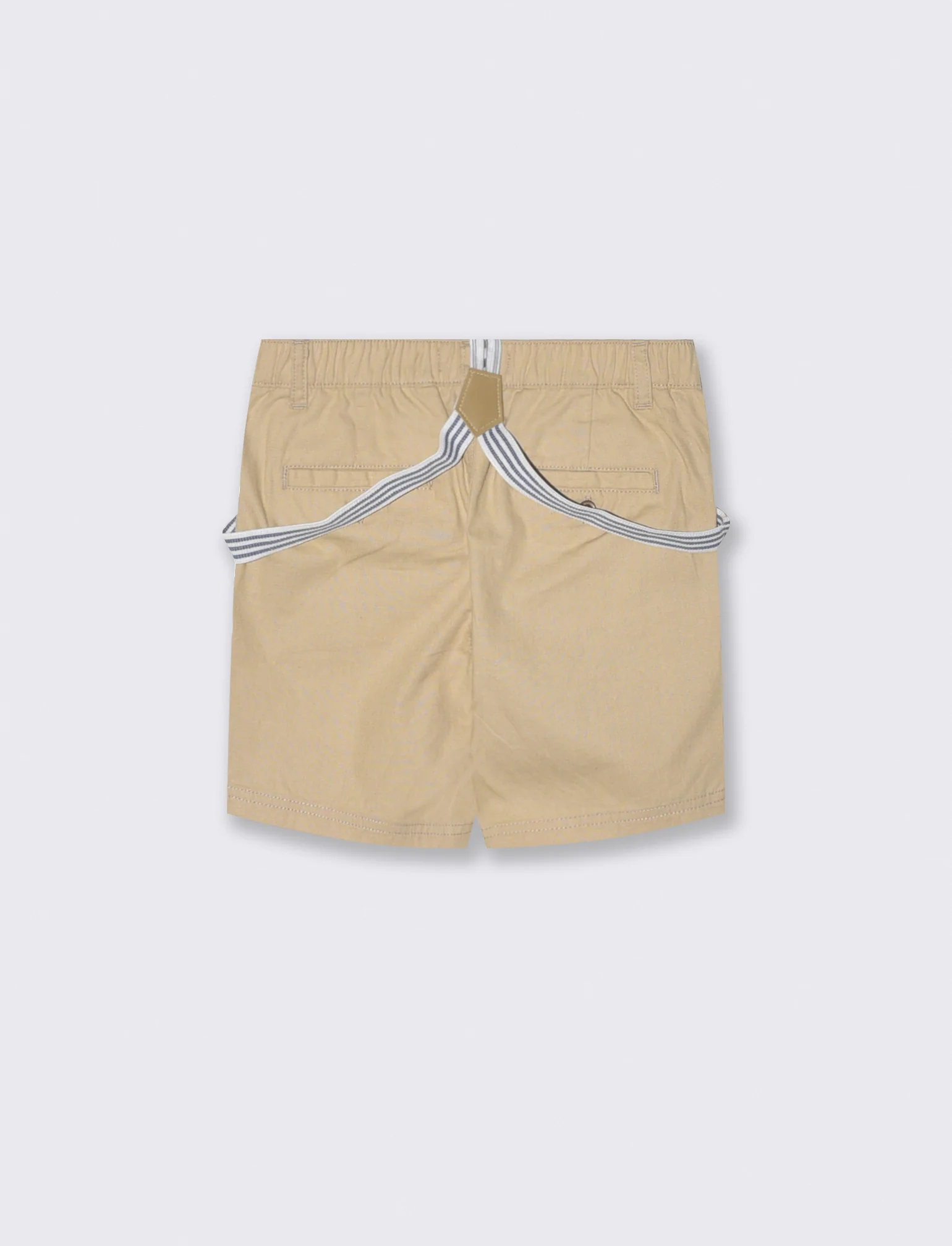 Camicia stampata manica corta palme - Beige - Image 2