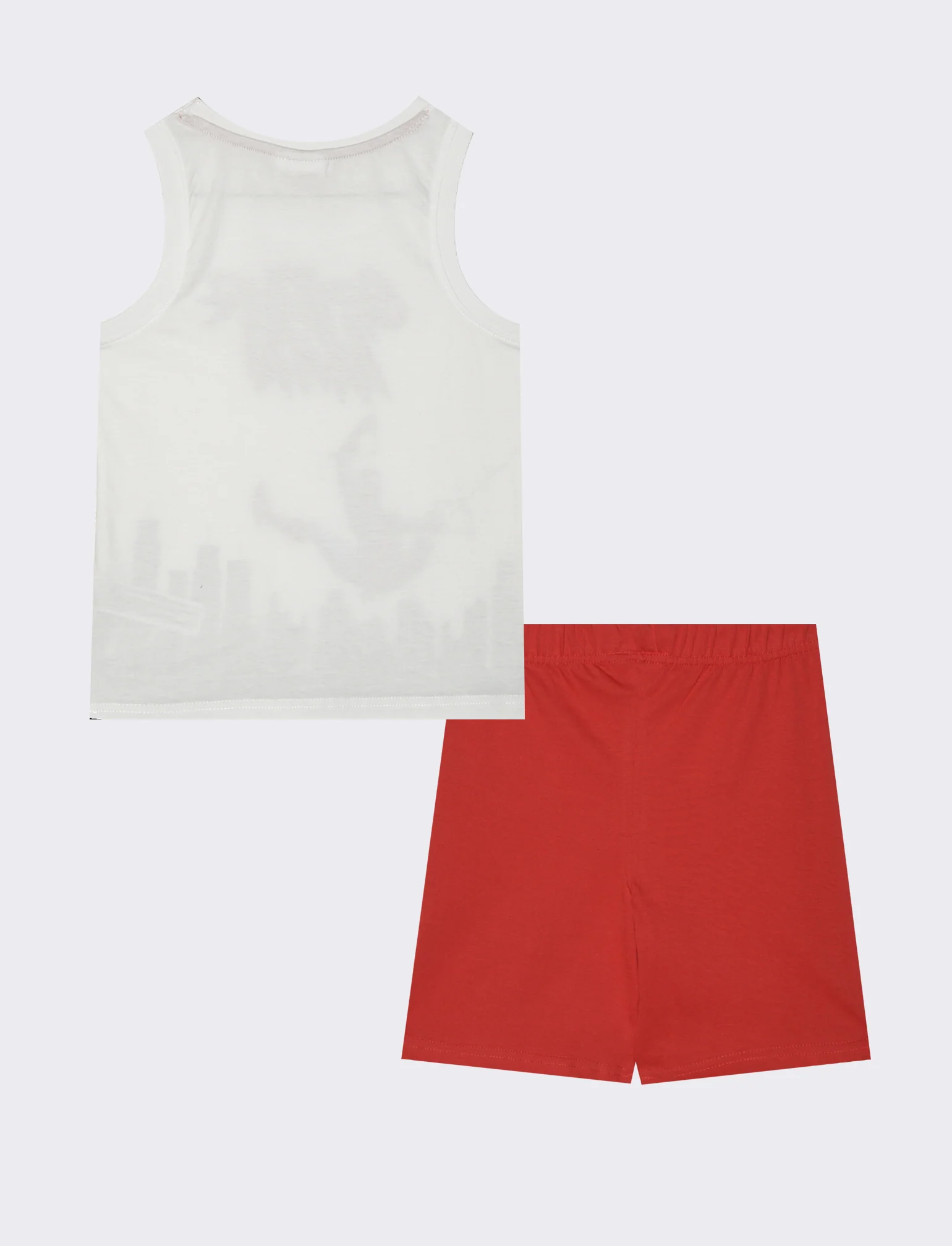 Canotta e short in cotone Spiderman - Bianco - Image 4