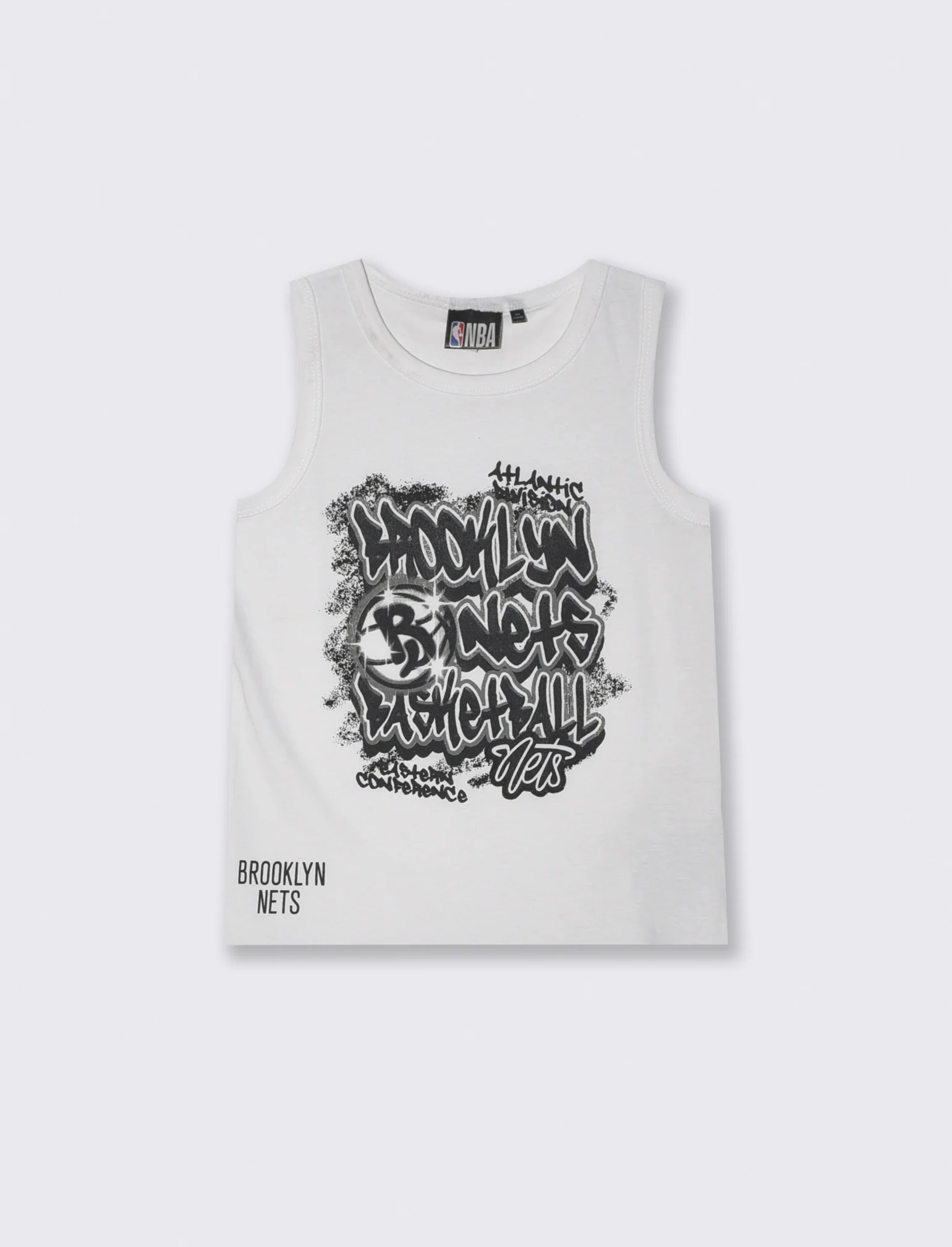 Canotta NBA in cotone trendy e versatile - Bianco