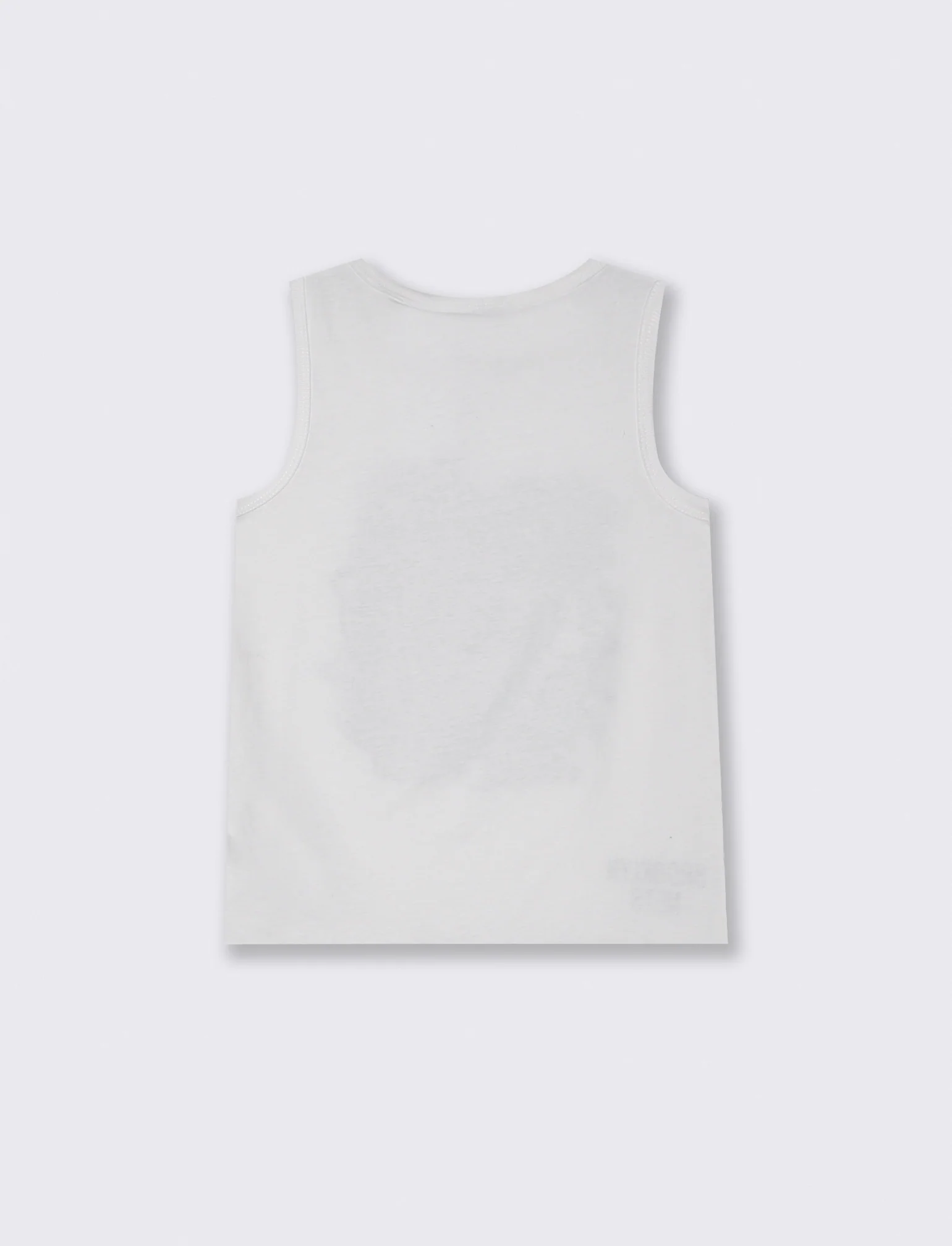 Canotta NBA in cotone trendy e versatile - Bianco - Image 2