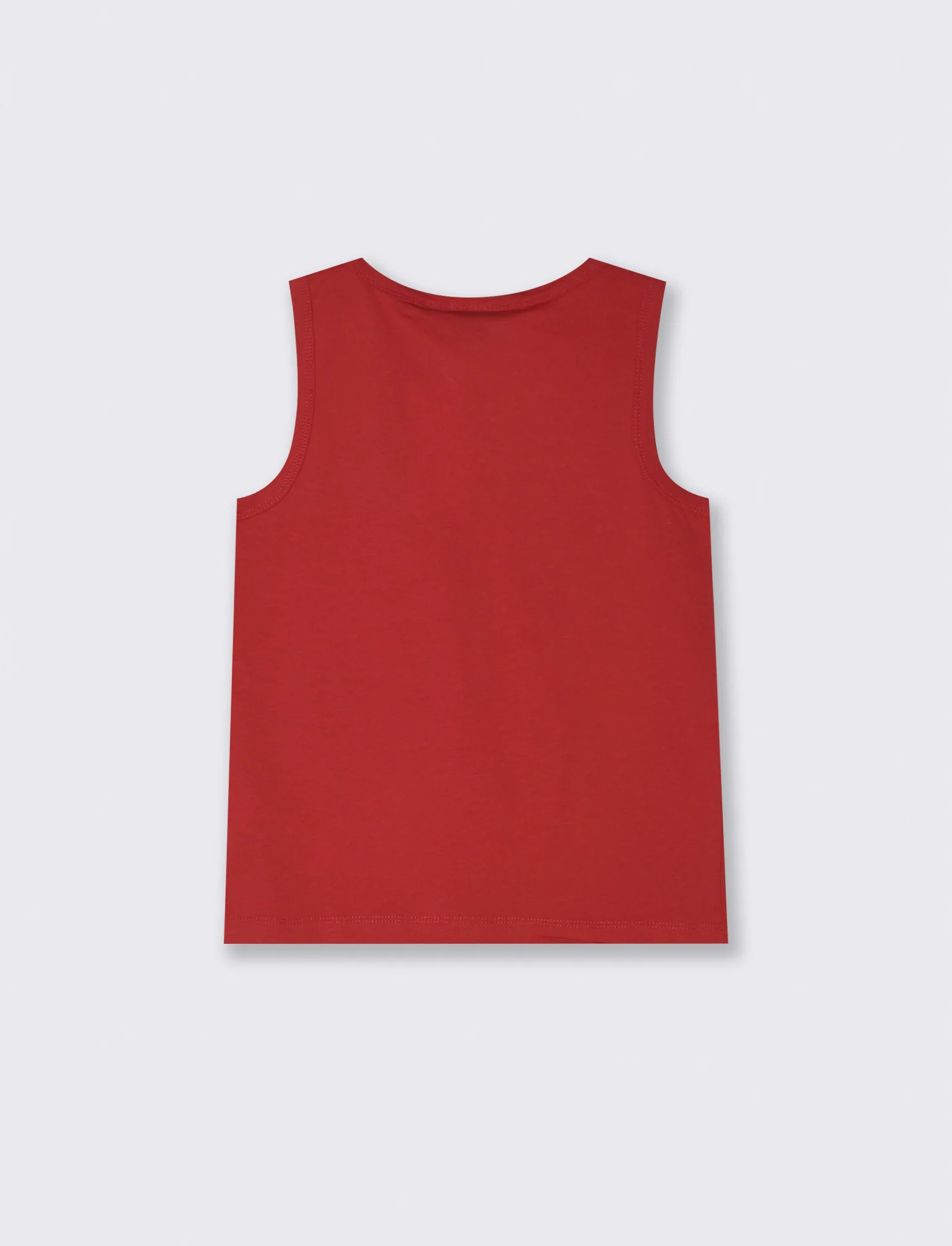 Canotta NBA in cotone trendy e versatile - Rosso - Image 2