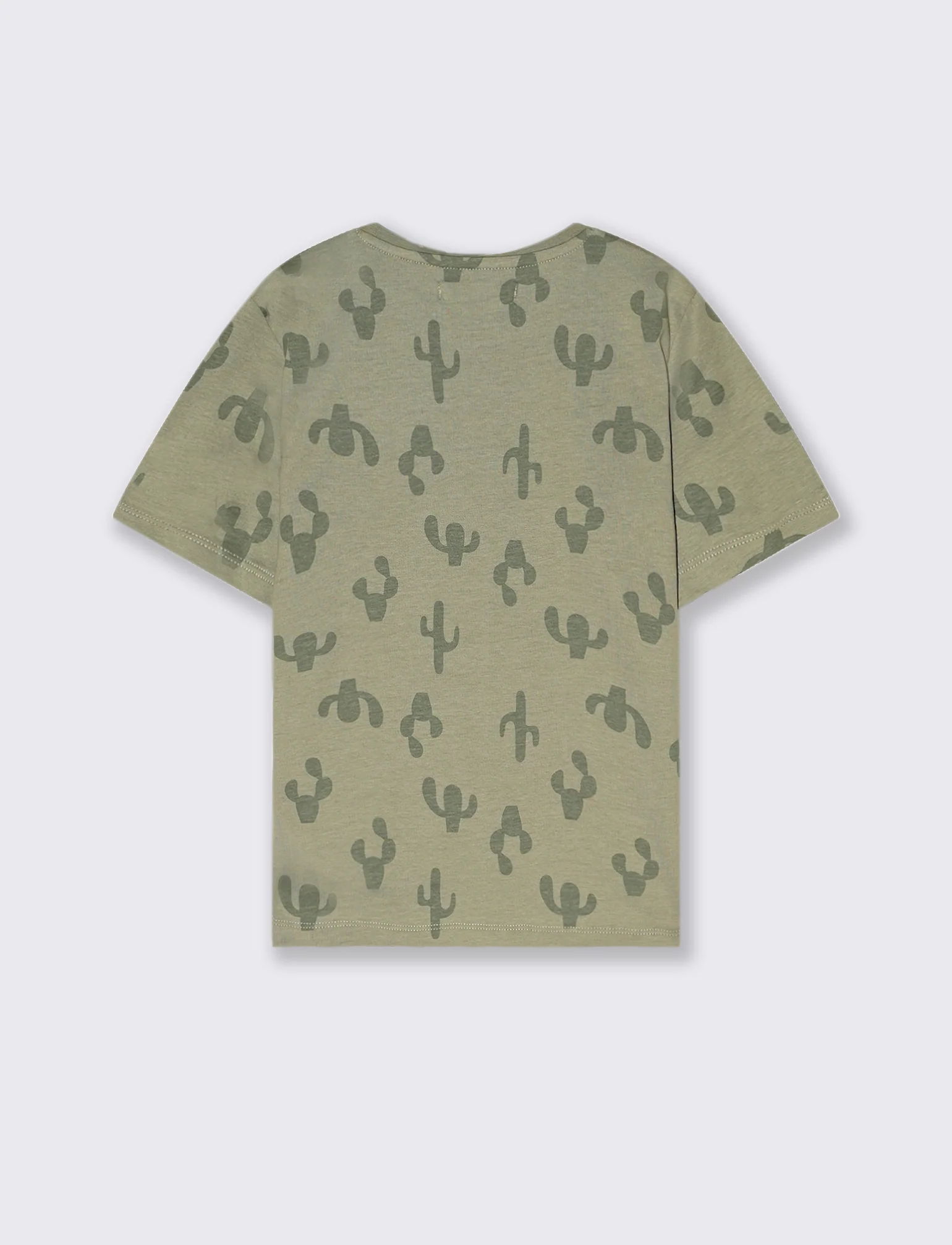 Canotta stampa palme da bambino - Verde salvia - Image 4