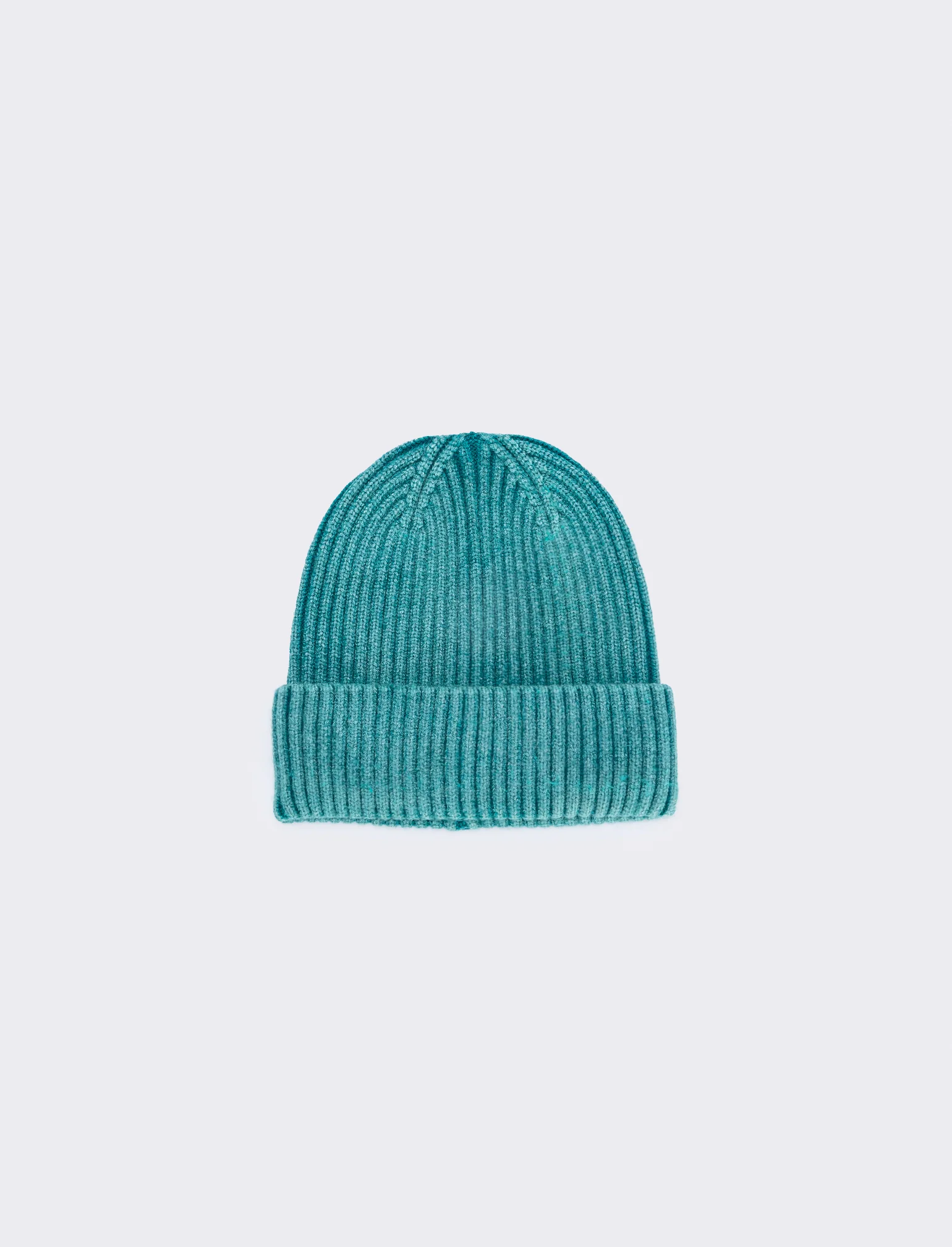 Cappello a costine delavè - Turchese
