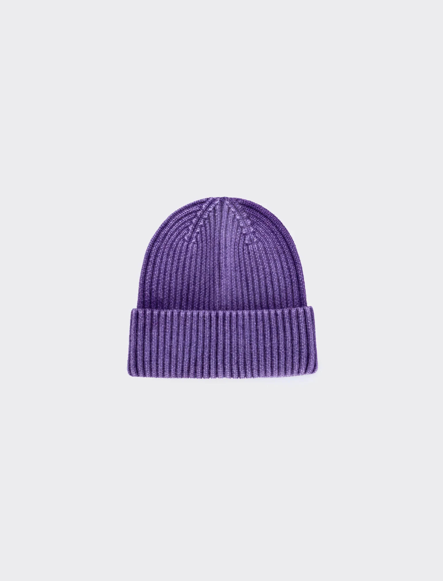 Cappello a costine delavè - Viola