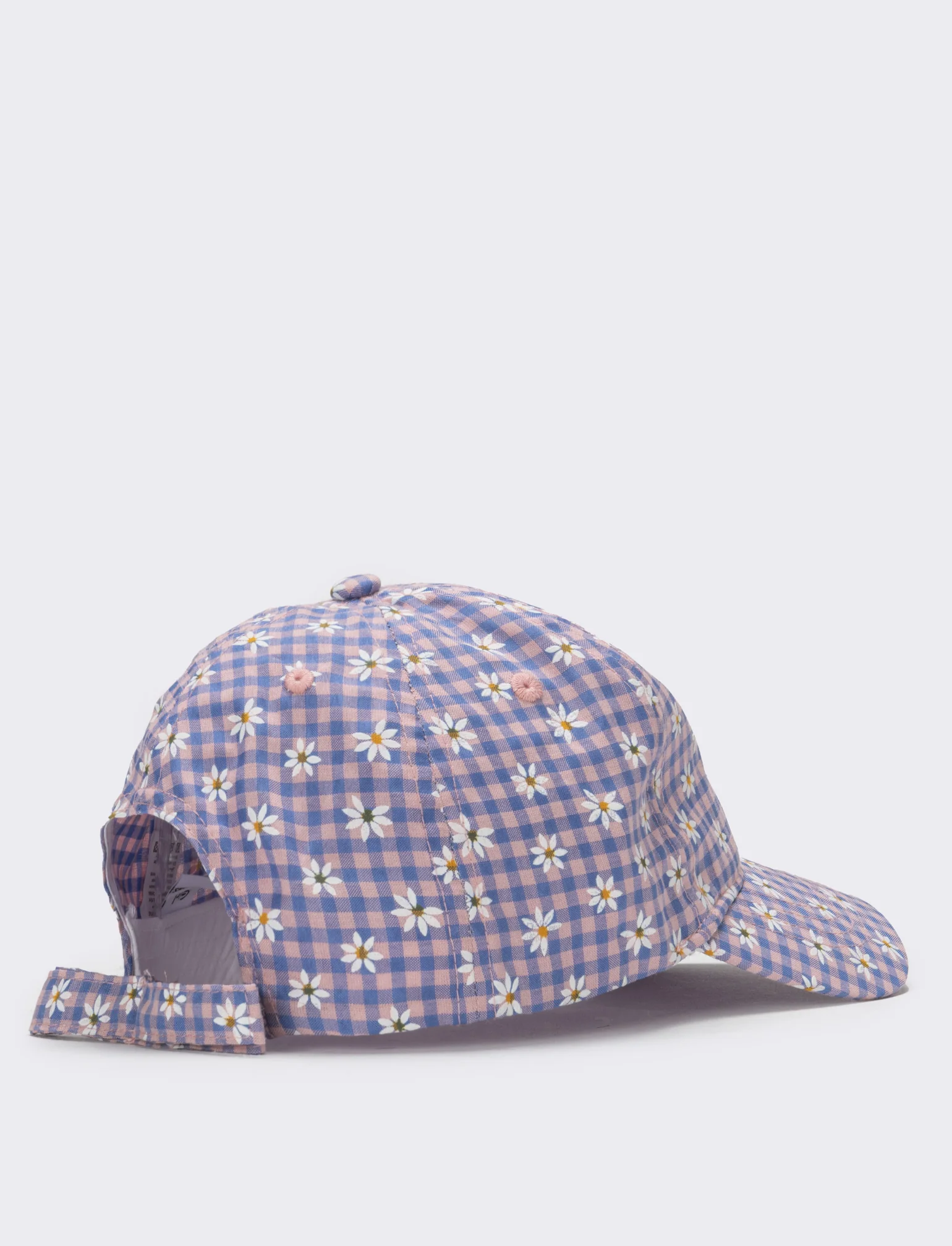 Cappello bambina baseball con margherite - Lilla - Image 2