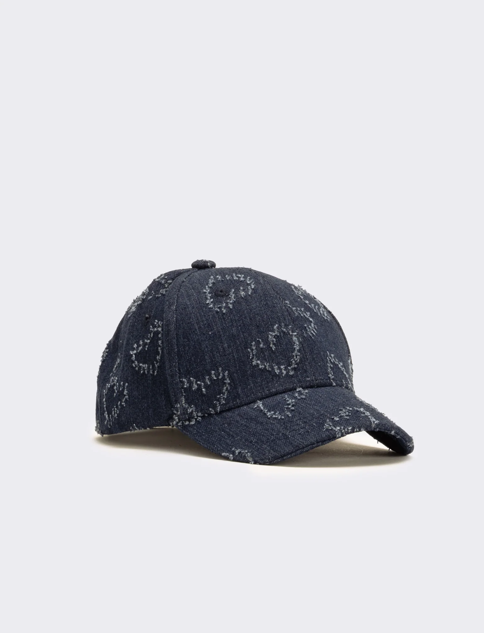 Cappello bambina cuori denim - Denim