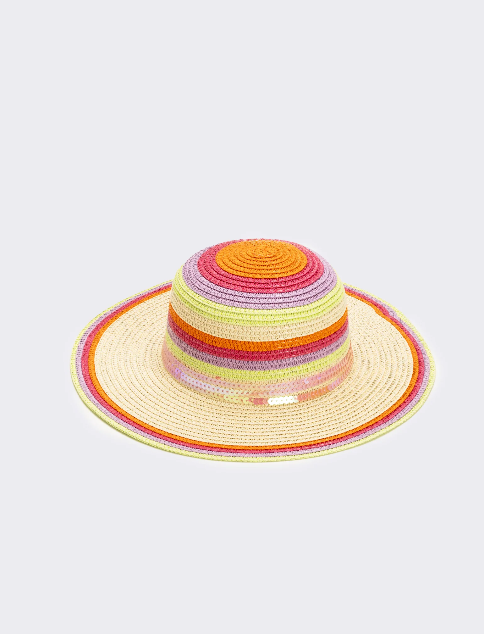 Cappello bambina falda larga con pailletes - Multicolore - Image 2