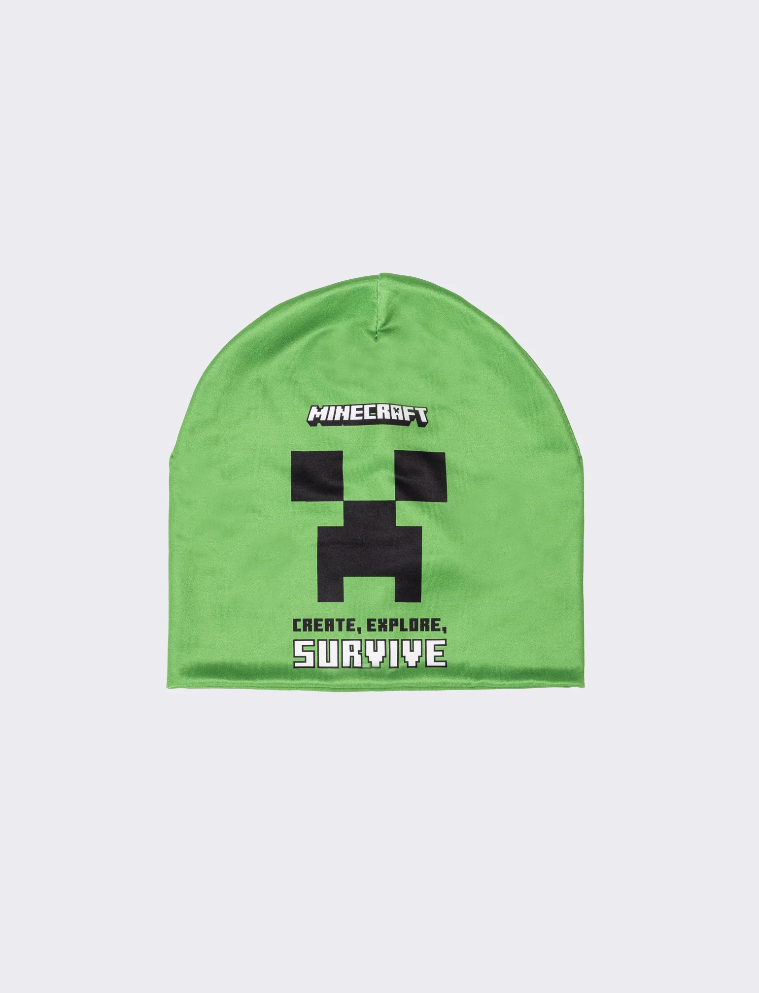 Cappello bambino cuffia minecraft - Verde