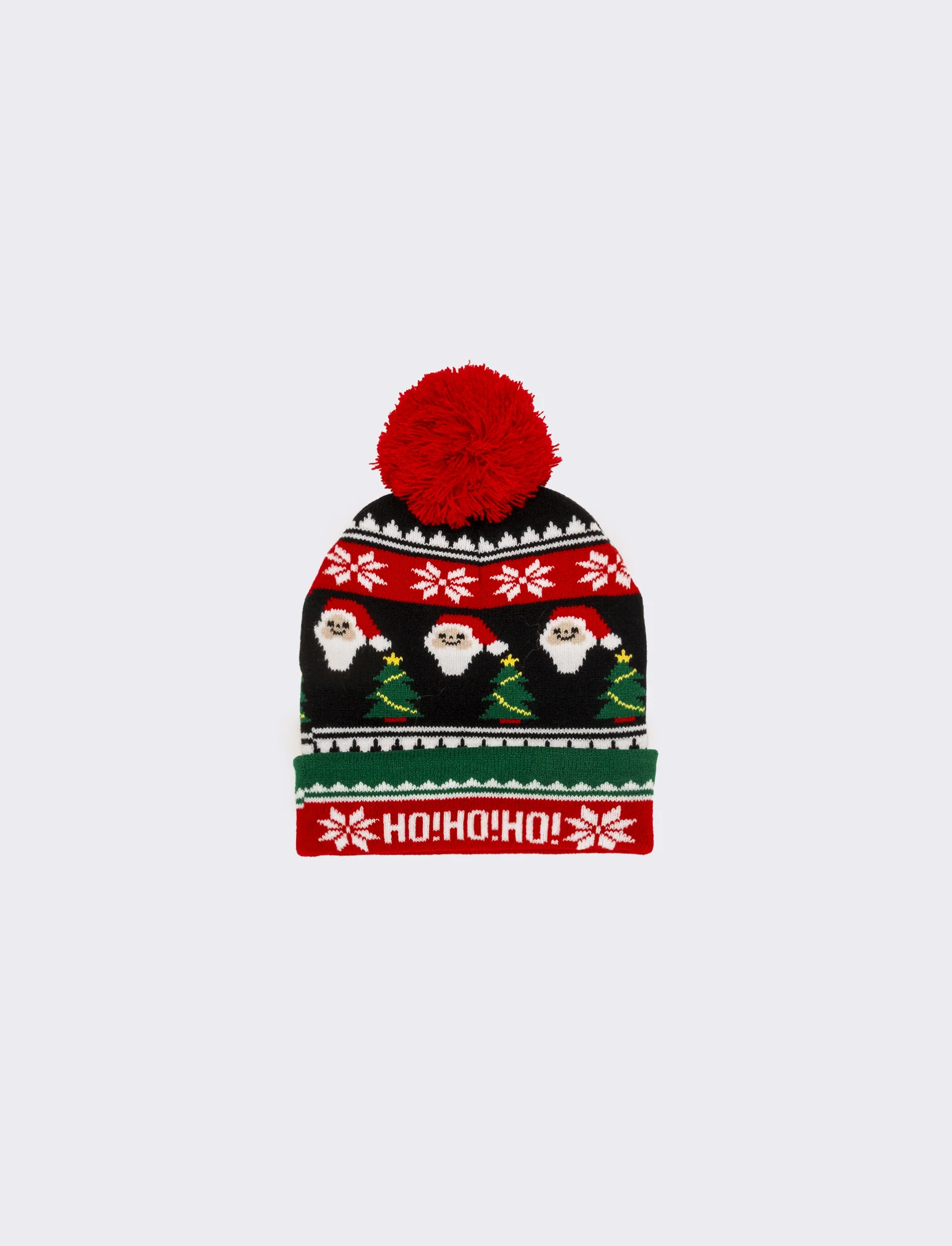 Cappello bambino soggetti natalizi - Verde