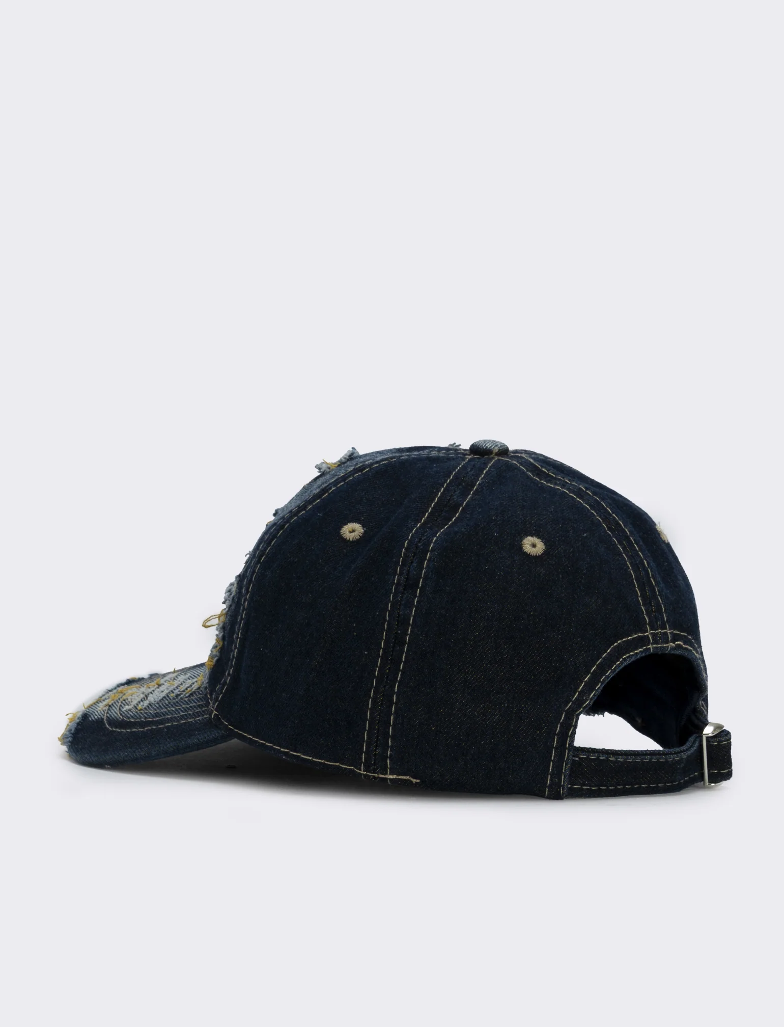 Cappello baseball con frange colorate - Giallo - Image 2