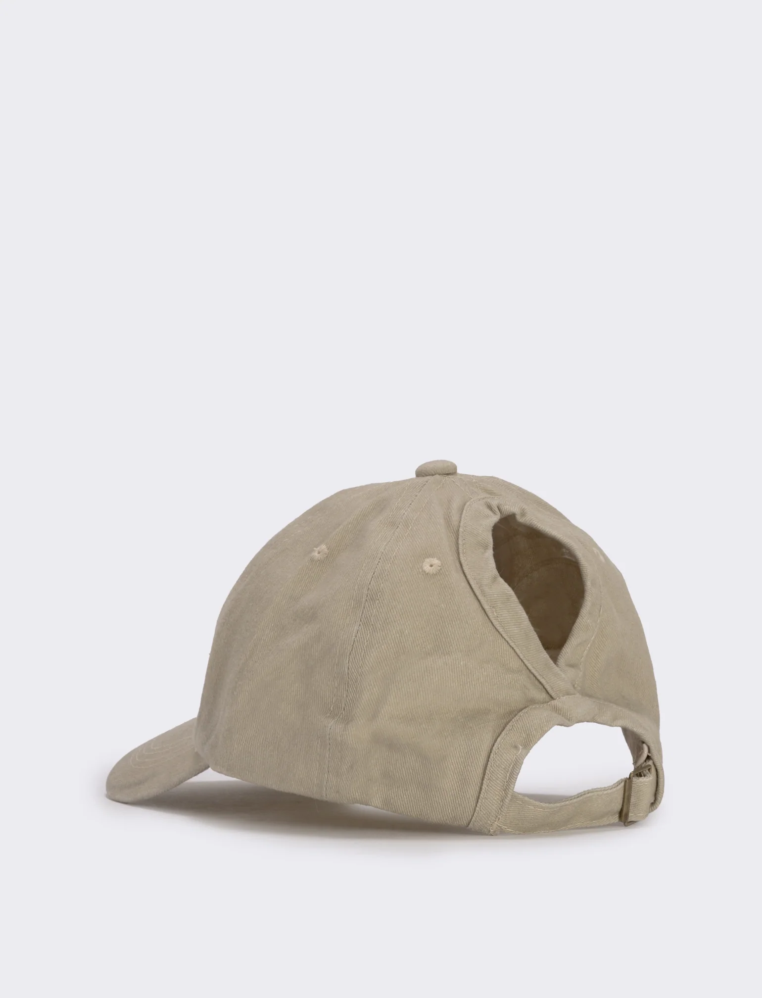 Cappello baseball delavè per uomo - Beige - Image 2
