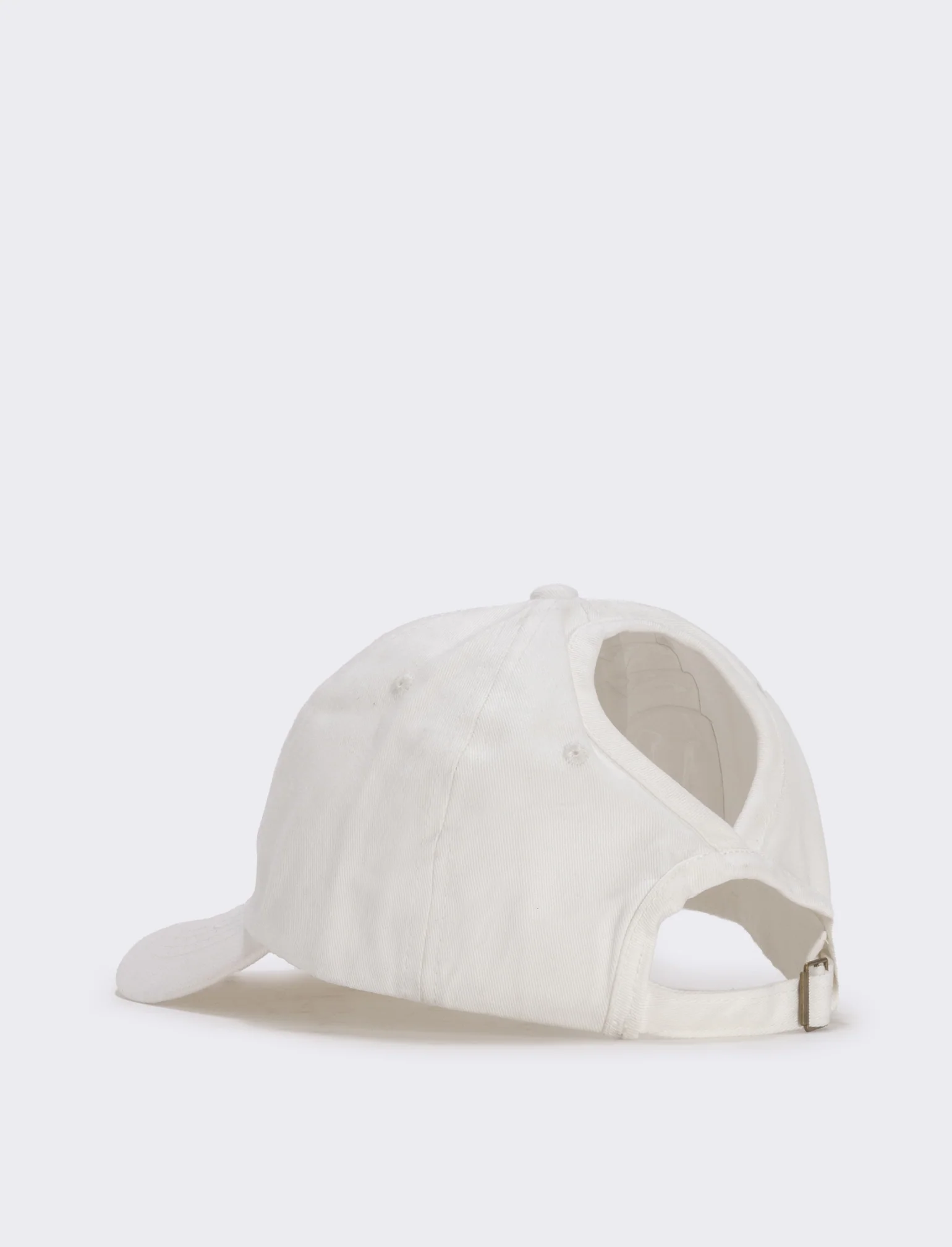 Cappello baseball delavè per uomo - Bianco - Image 2