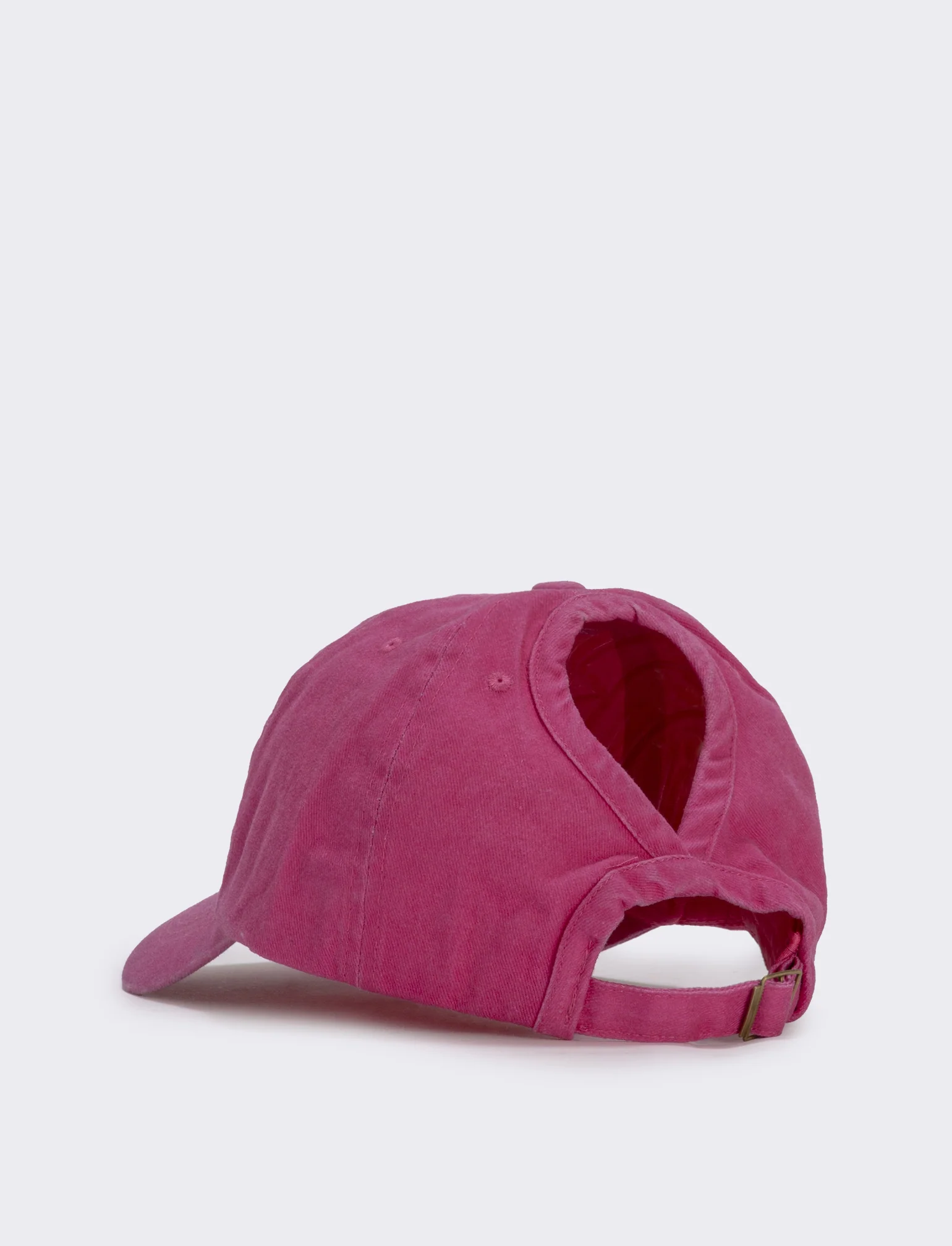 Cappello baseball delavè per uomo - Fuxia - Image 2
