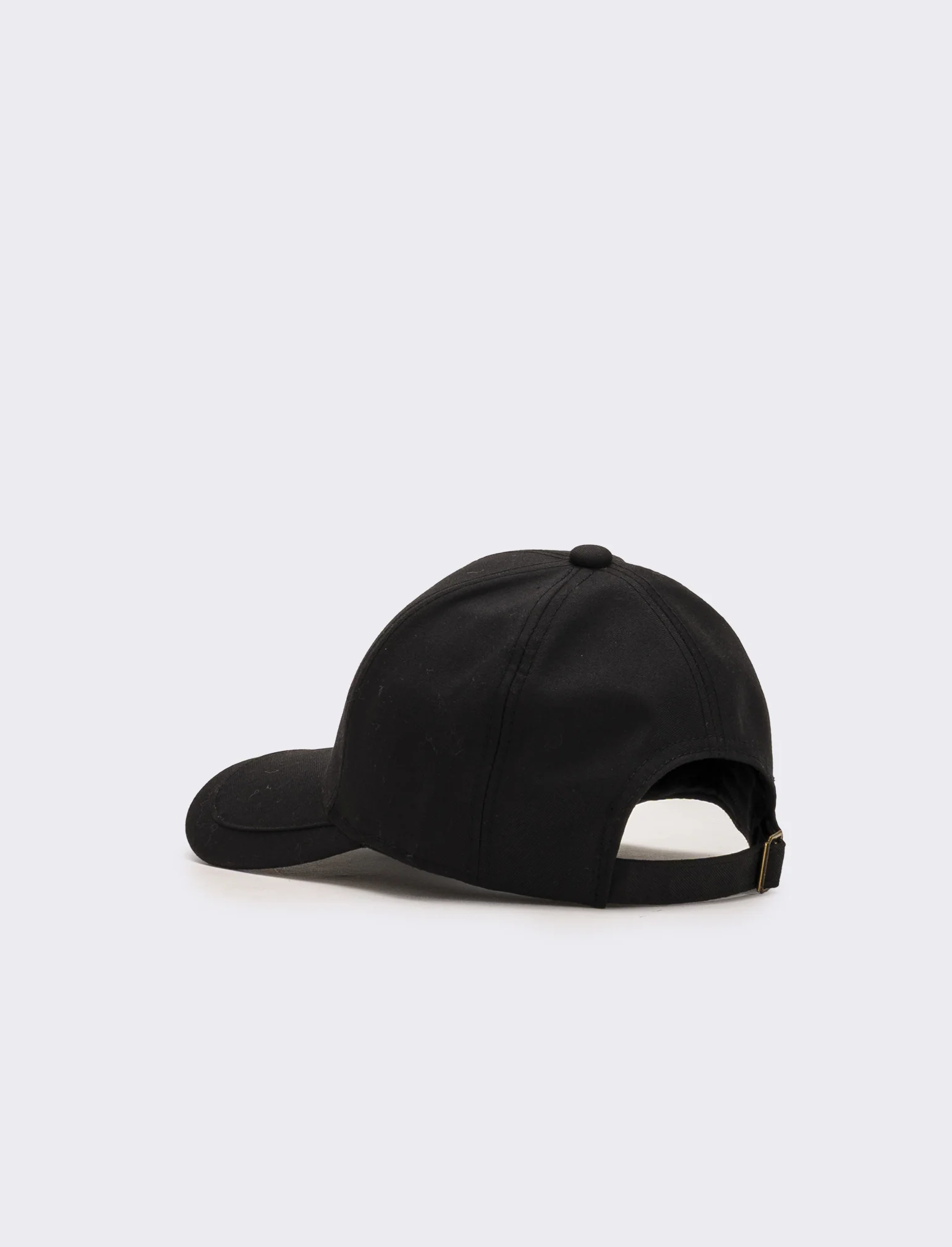 Cappello baseball in nylon con ricamo - Nero - Image 2