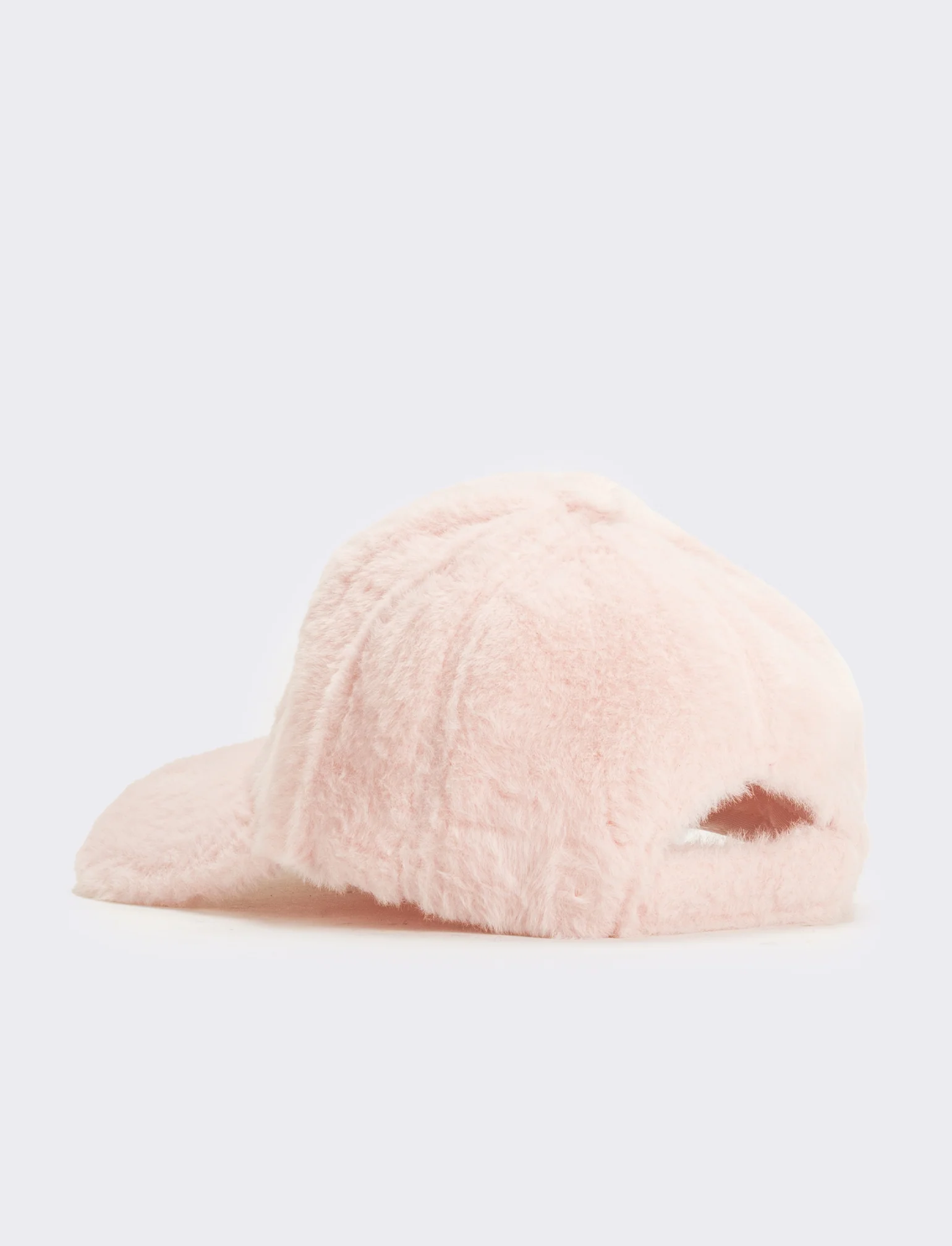 Cappello baseball pelliccia - Rosa - Image 2
