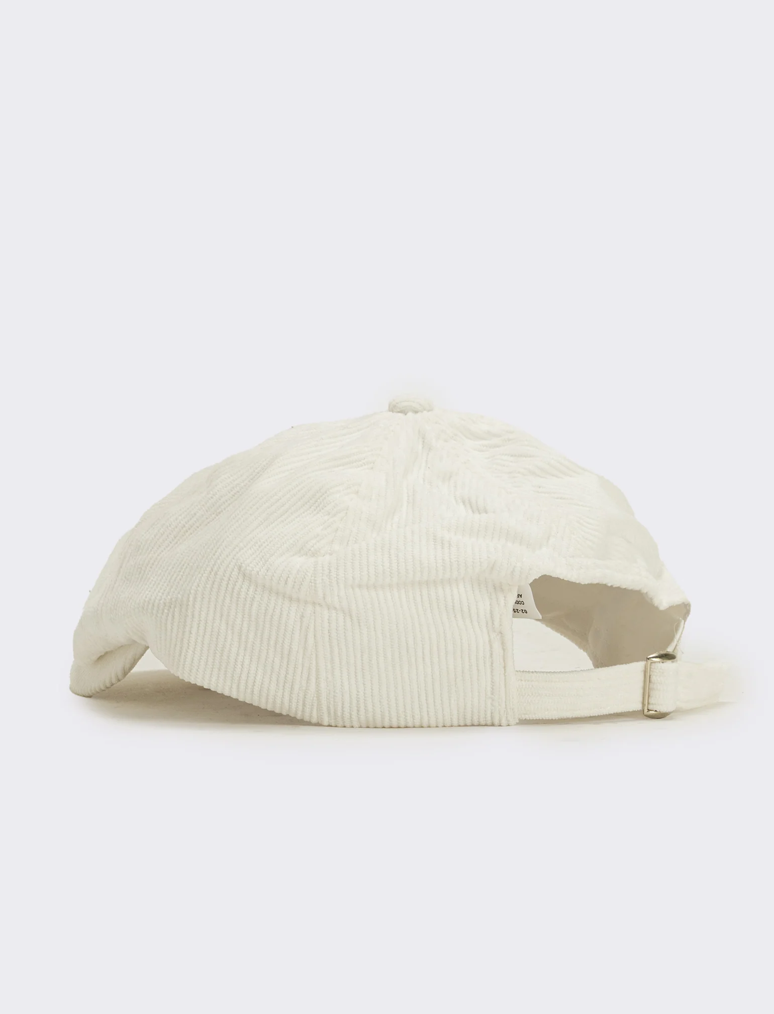 Cappello coppola in velluto uomo - Bianco sporco - Image 2