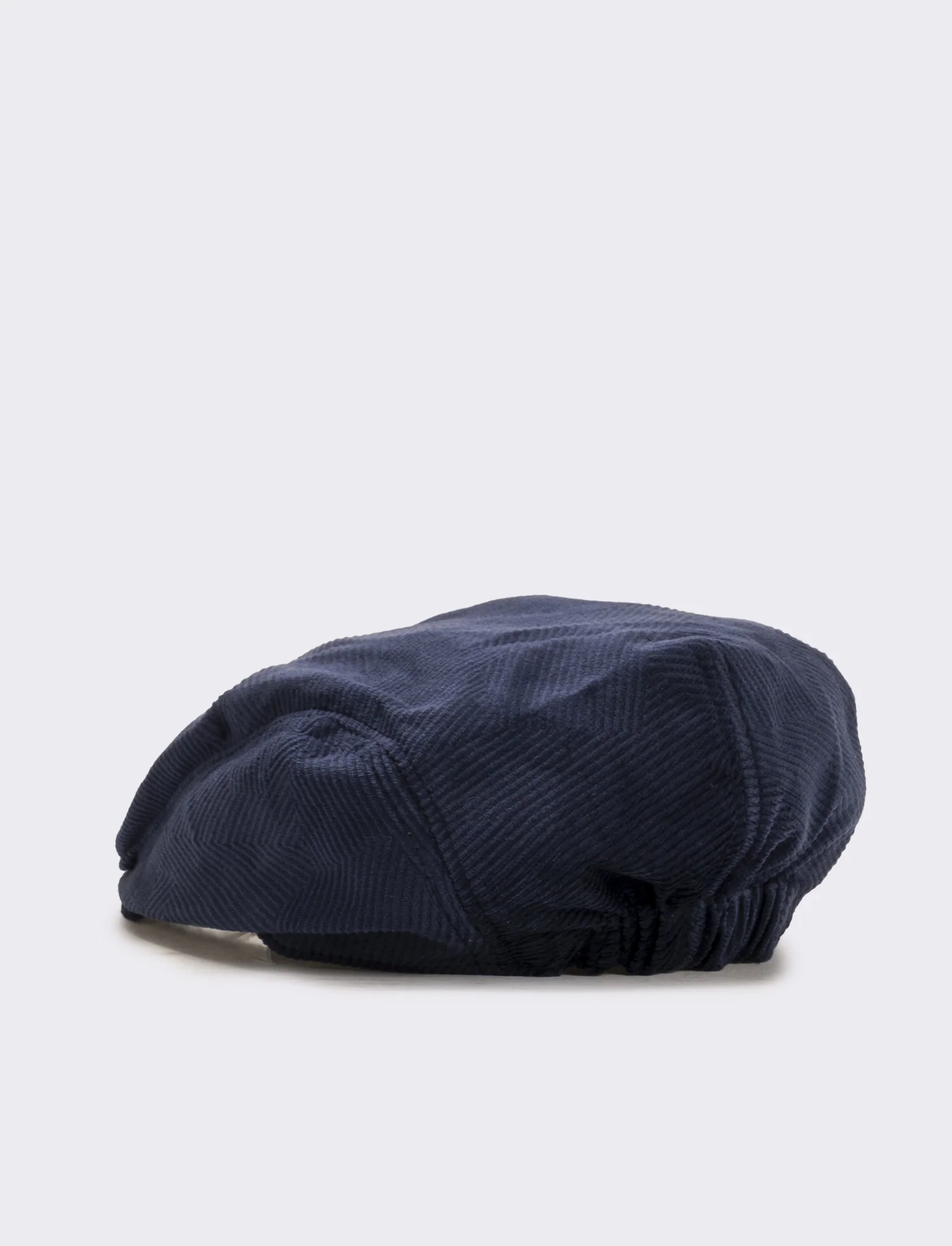 Cappello coppola in velluto uomo - Blu - Image 2