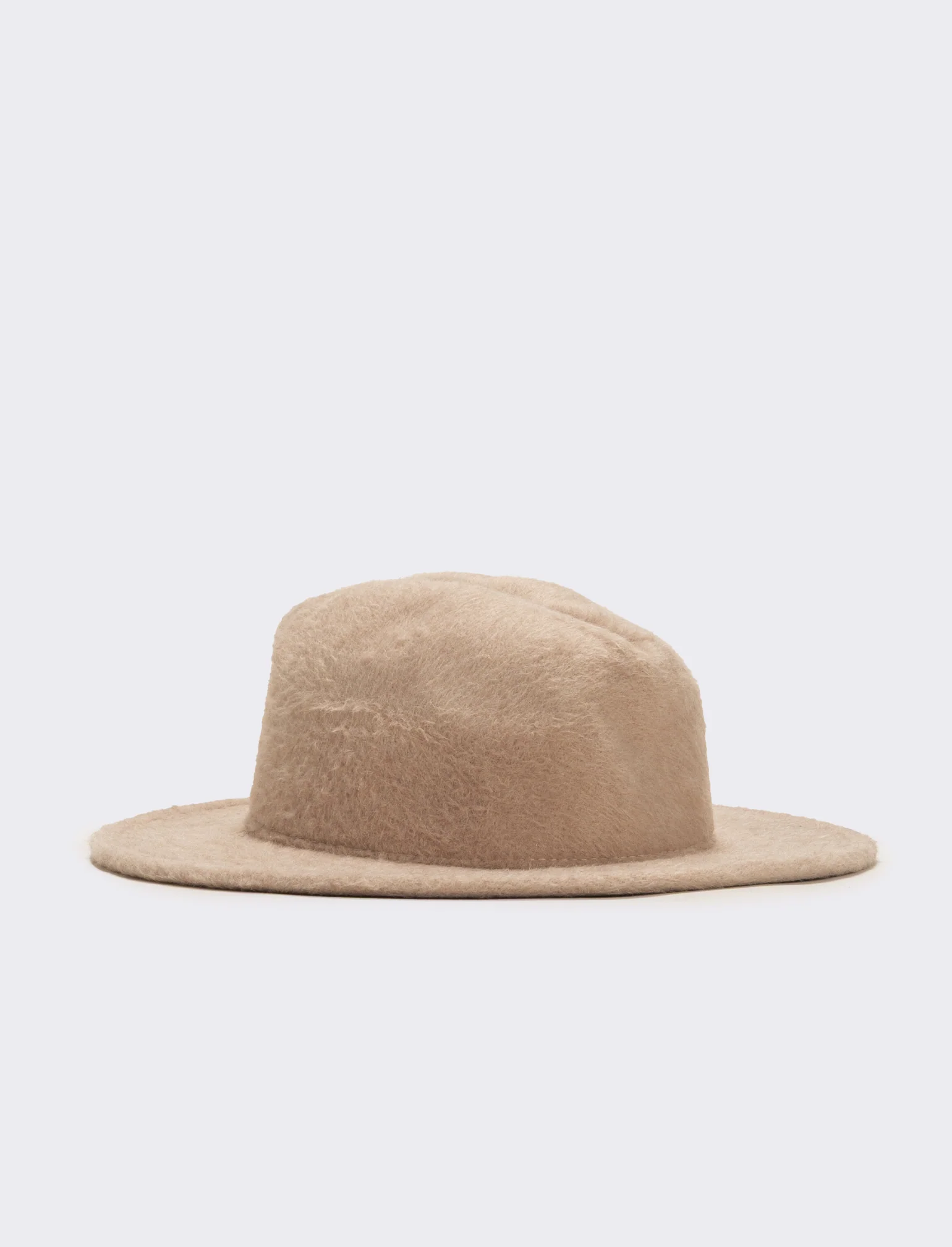 Cappello cowboy finta pelliccia - Beige chiaro - Image 2