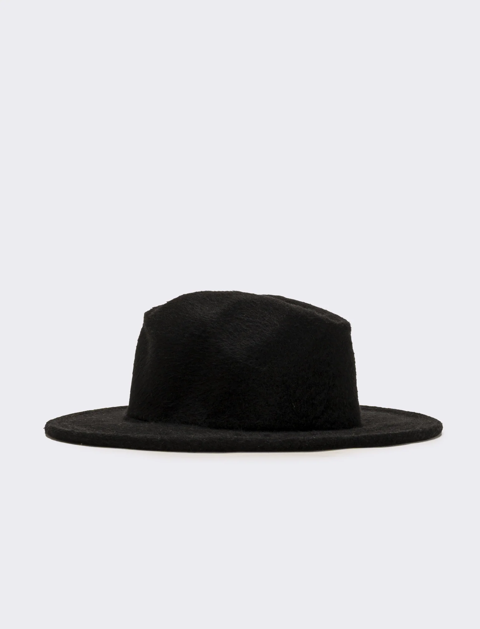 Cappello cowboy finta pelliccia - Nero - Image 2