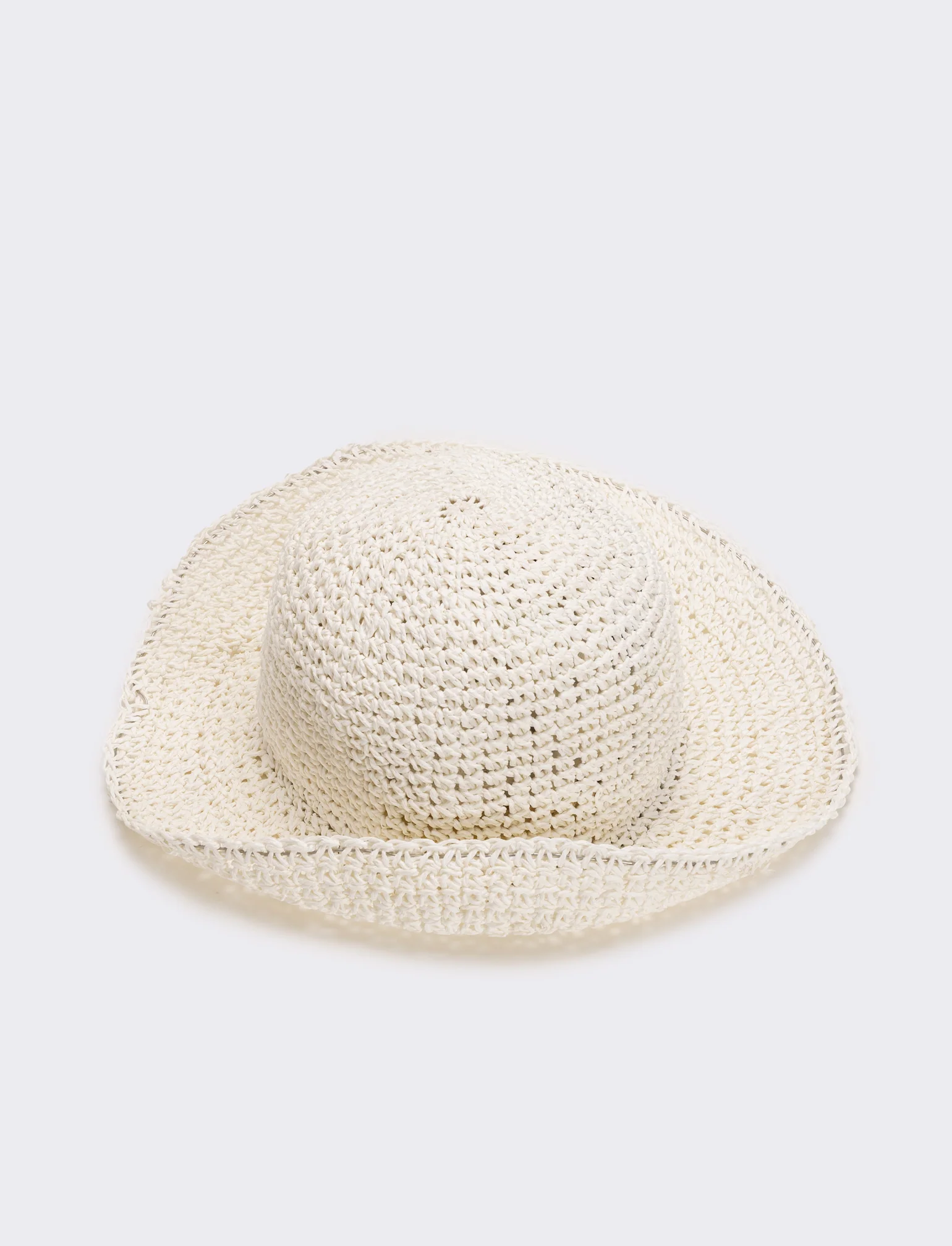 Cappello donna pescatore basic carta - Bianco - Image 2
