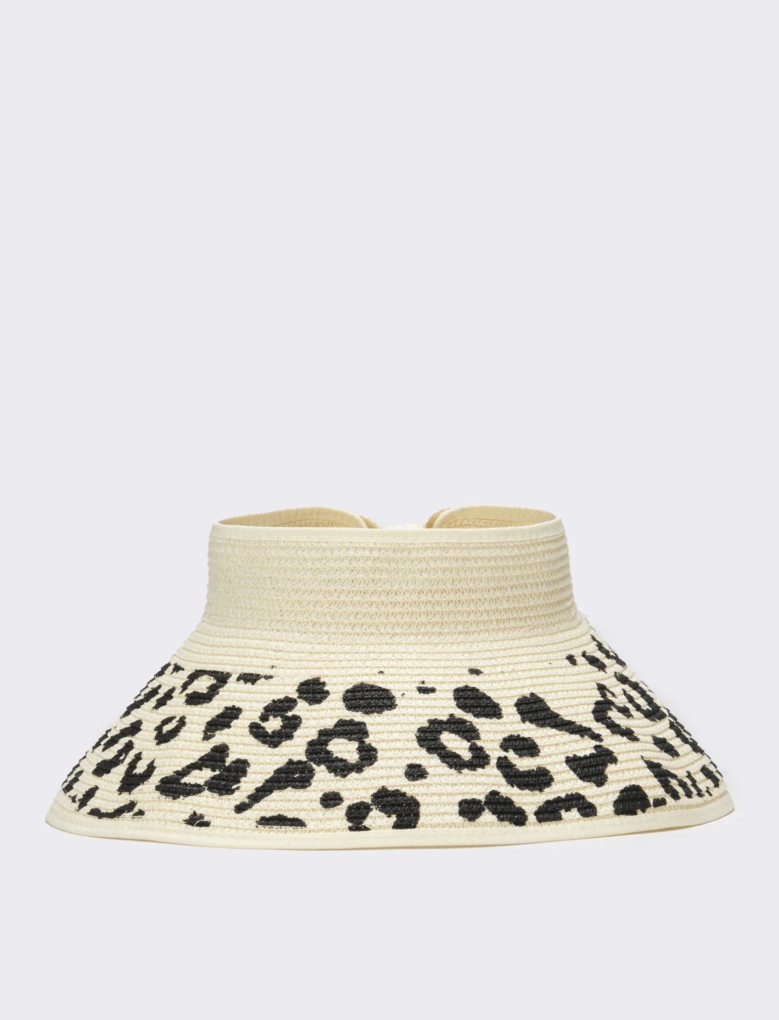 Cappello donna visiera leopardo - Bianco - Image 3