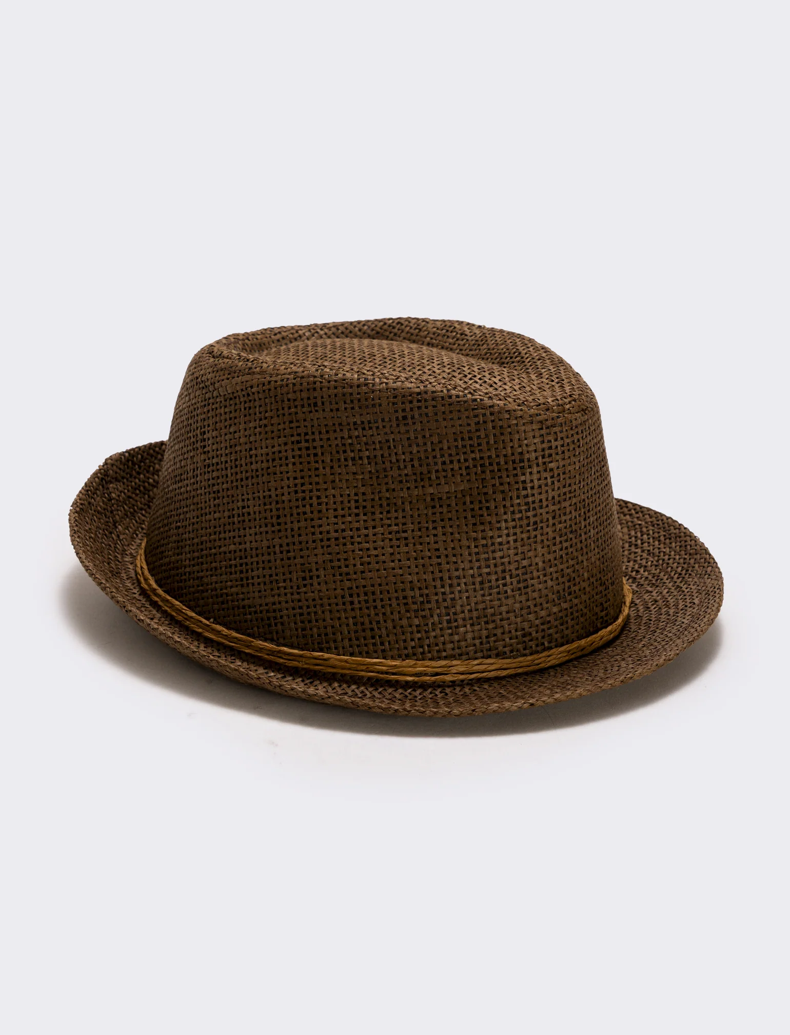 Cappello in paglia per uomo elegante - Marrone - Image 2