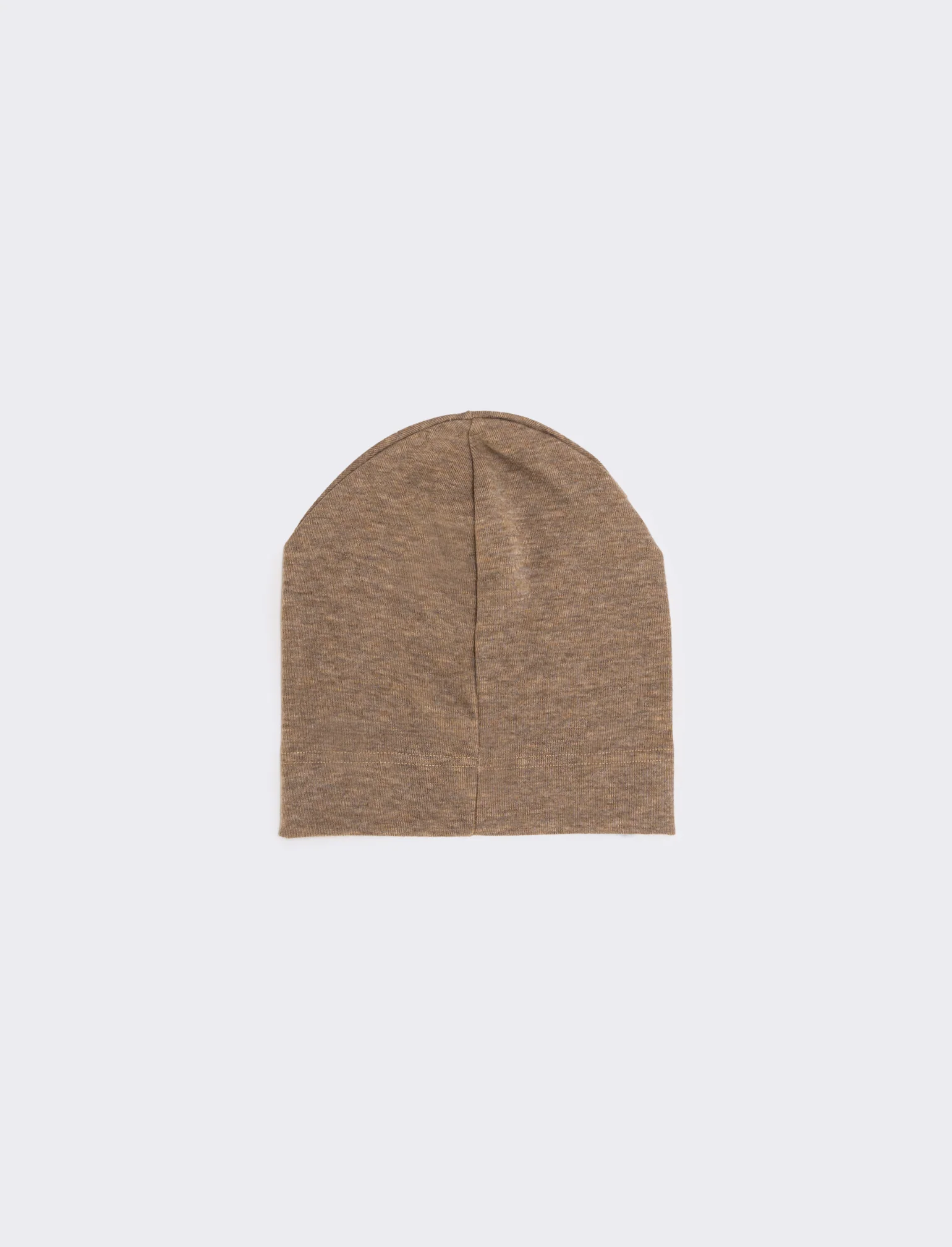 Cappello in pile con ciniglia uomo - Moro