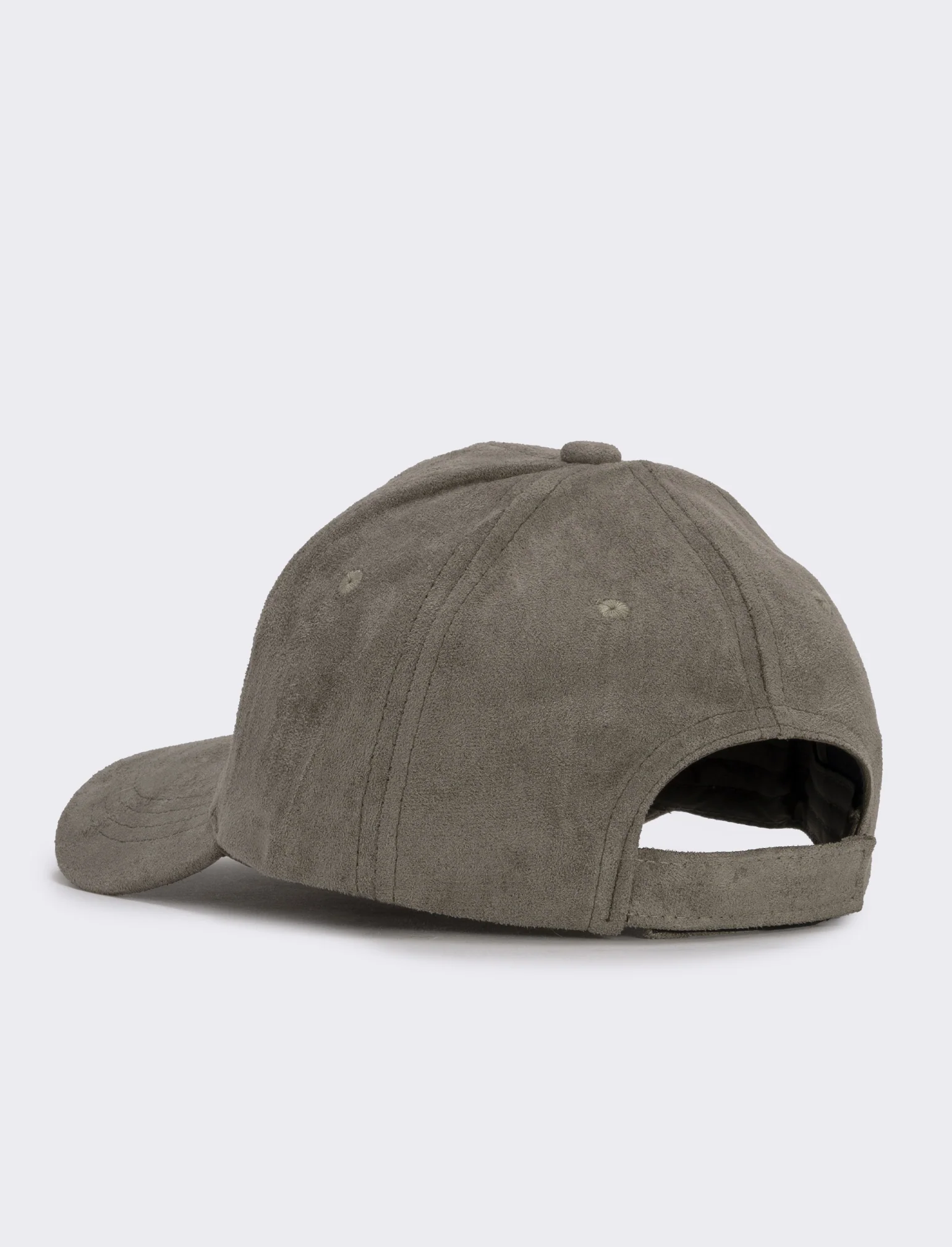 Cappello in suede per uomo baseball - Verde - Image 2