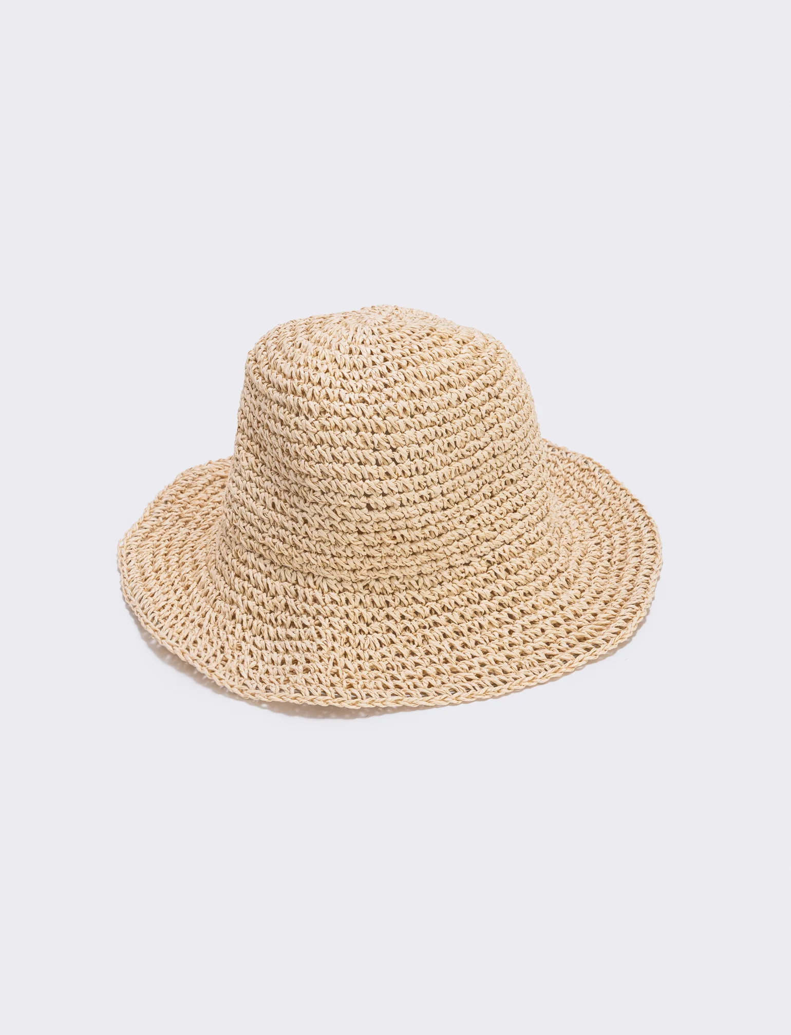 Cappello Pescatore in Paglia - Bianco natural - Image 2