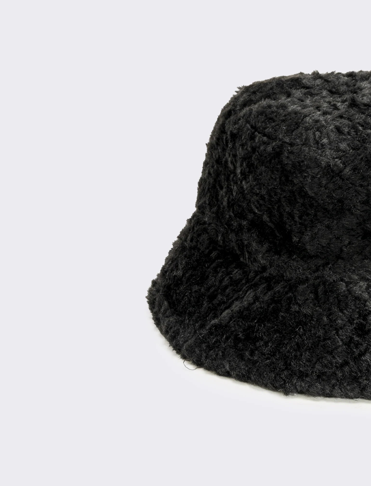 Cappello pescatore pelliccia - Nero - Image 3