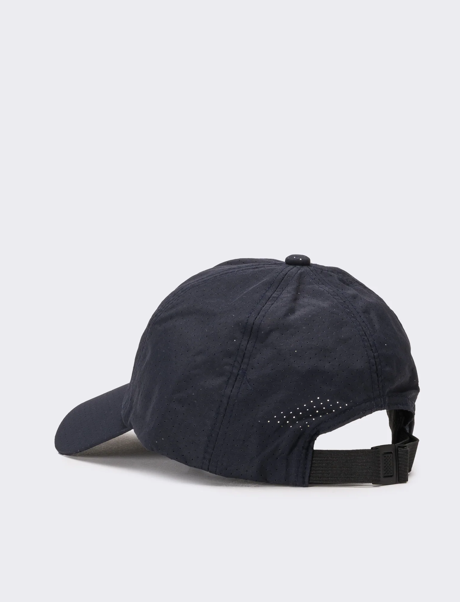 Cappello uomo baseball traforato in nylon - Blu - Image 2