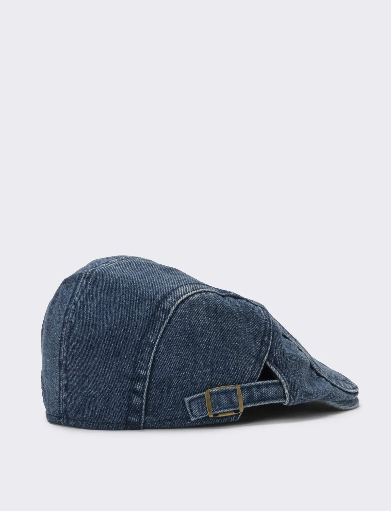 Cappello uomo coppola denim - Blu scuro - Image 2