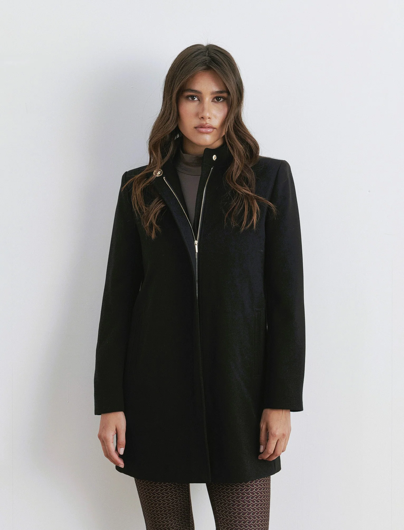 CAPPOTTO BASICO - Nero - Image 3
