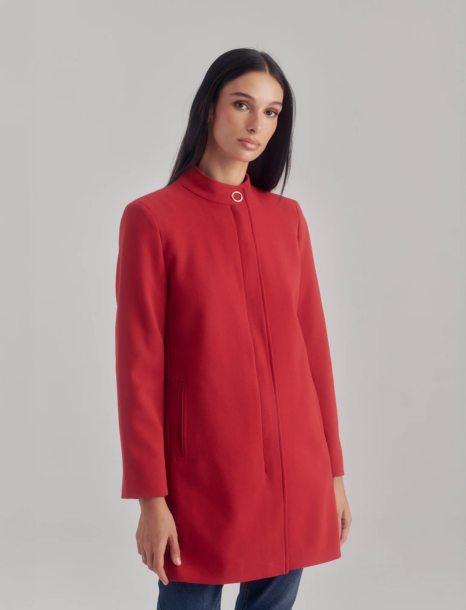 CAPPOTTO BASICO - Rosso - Image 4