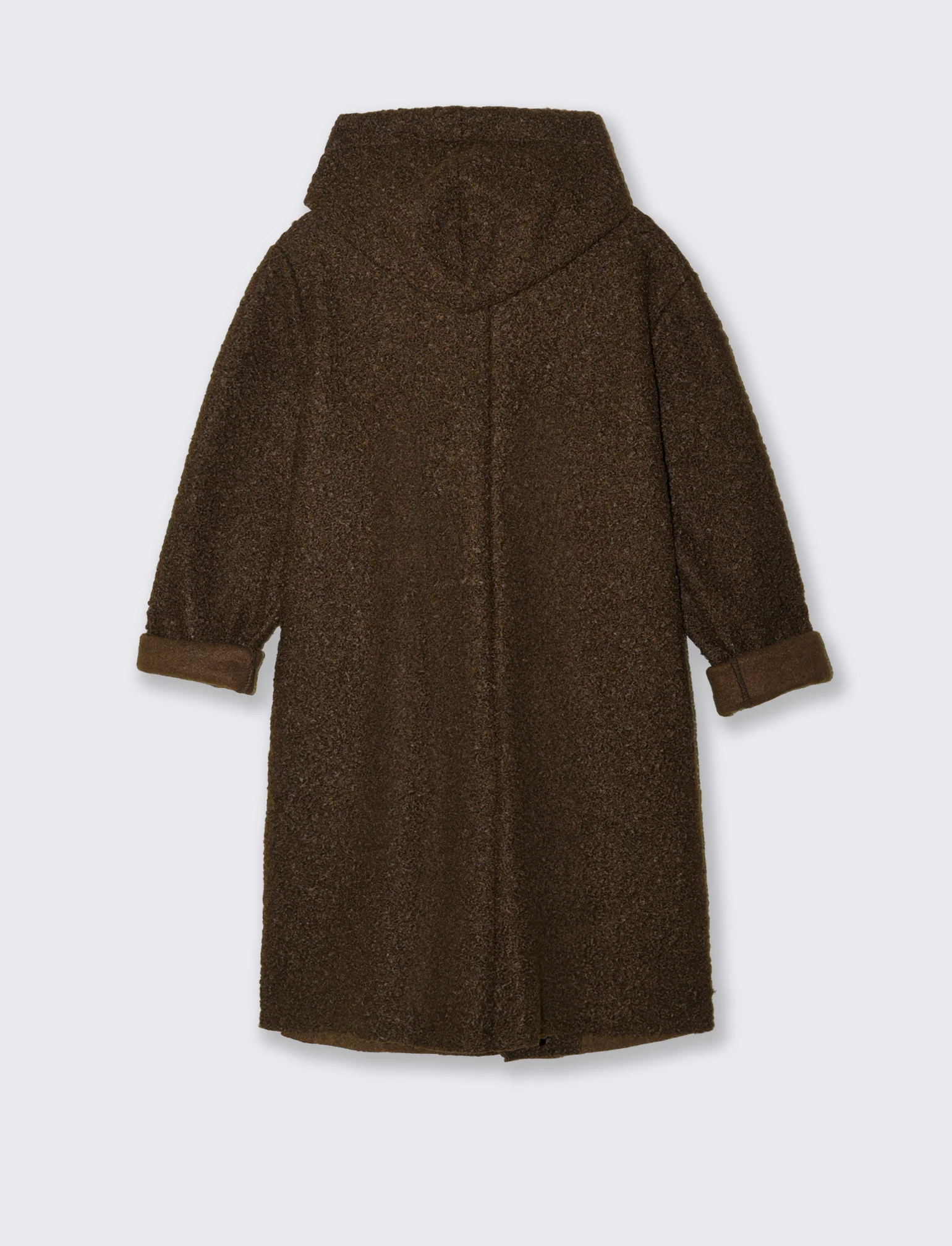 CAPPOTTO CON CAPPUCCIO - Moro - Image 2