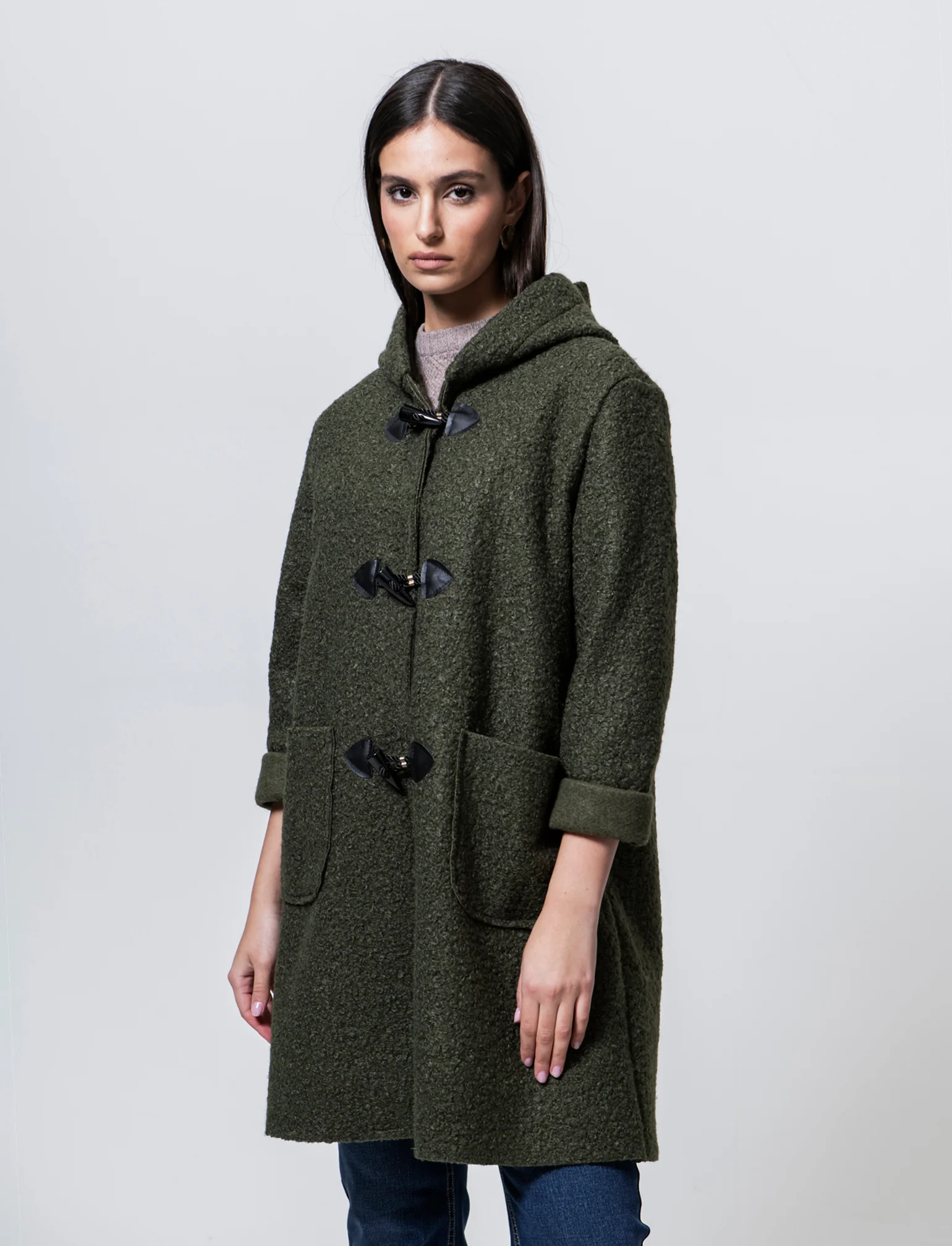 CAPPOTTO CON CAPPUCCIO - Ve.milit. - Image 4
