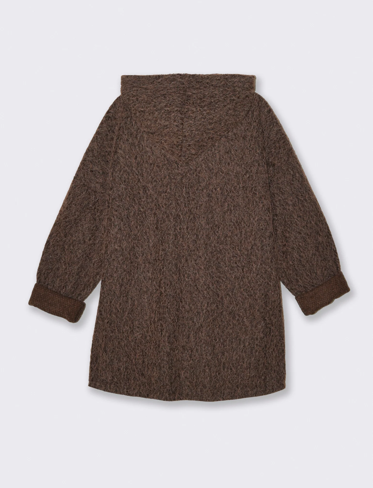 Cappotto con zip over size - Moro - Image 2