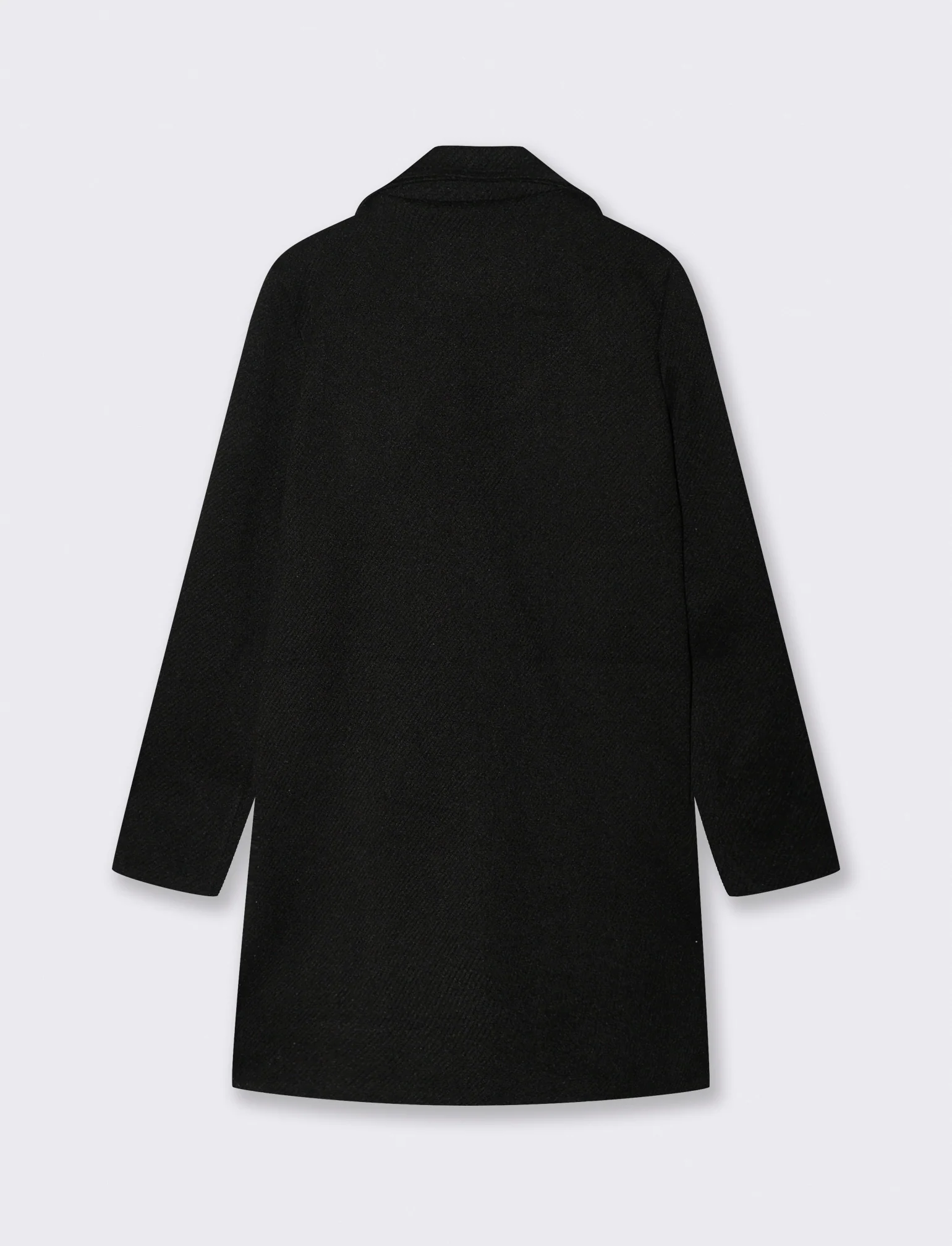 Cappotto doppio petto - Nero - Image 2