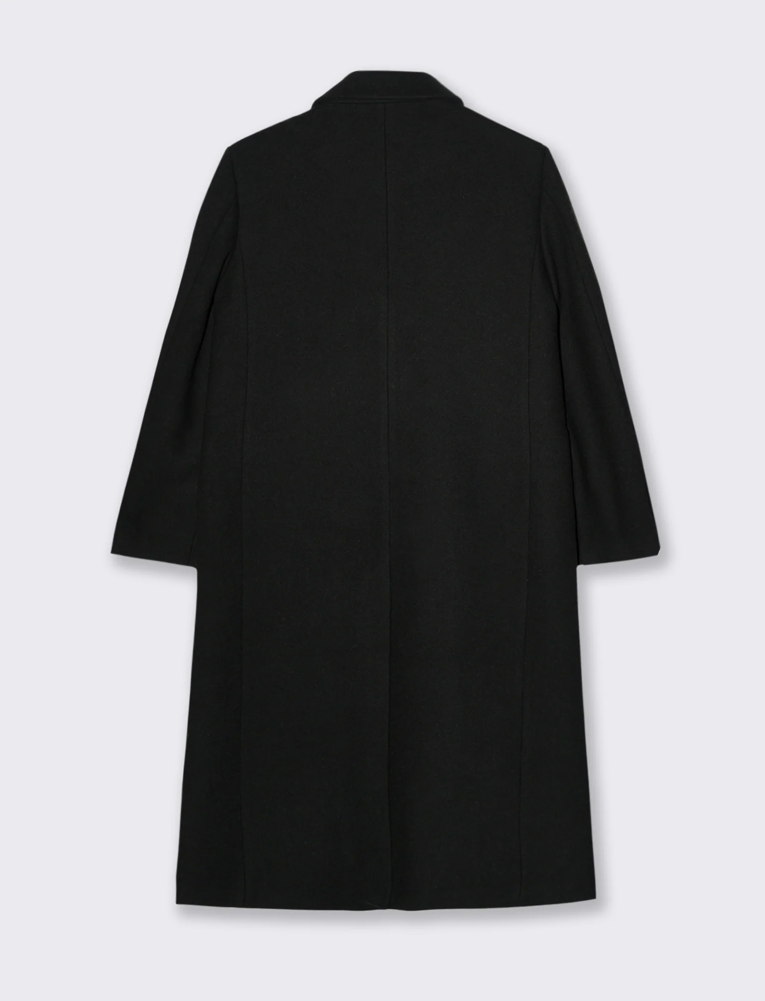 CAPPOTTO LUNGO MONOPETTO - Nero - Image 2