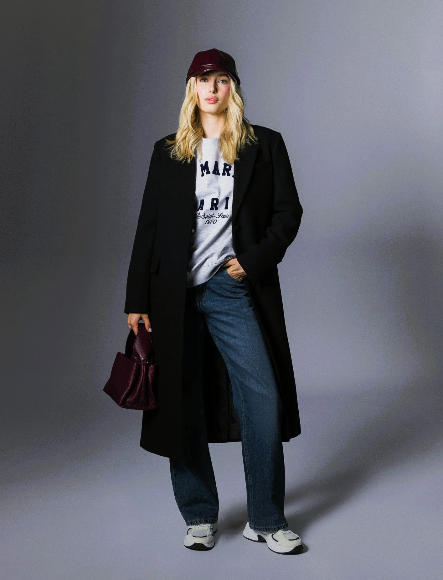 CAPPOTTO LUNGO MONOPETTO - Nero - Image 3